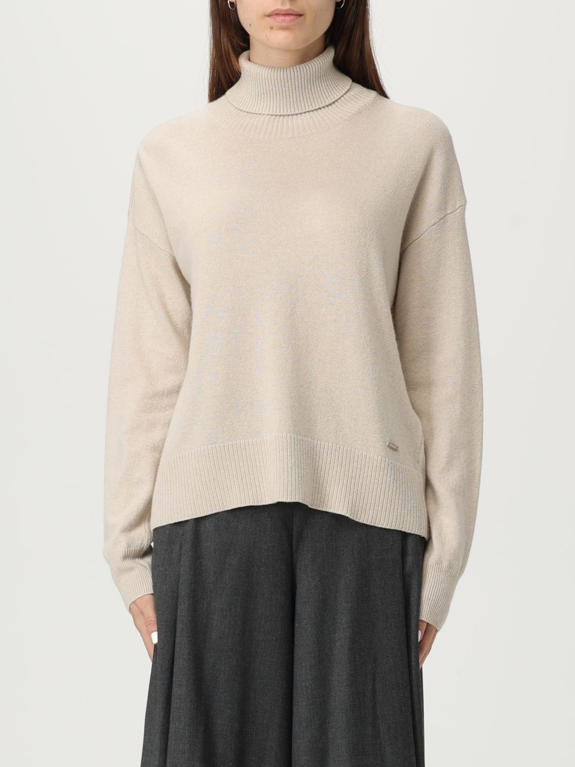WOOLRICH PULLOVER: Pullover damen Woolrich, Beige - Img 1