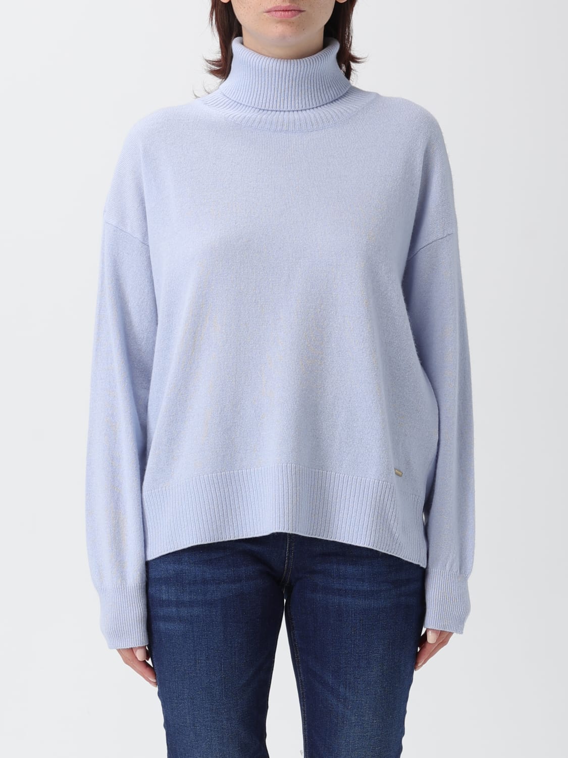 WOOLRICH PULLOVER: Pullover damen Woolrich, Sage Grün - Img 1