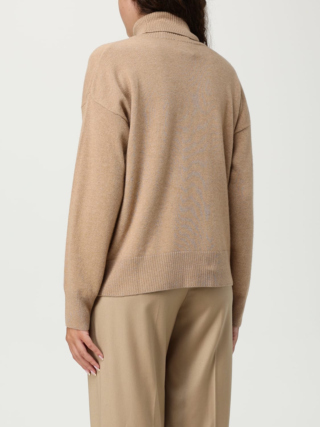 WOOLRICH SWEATER: Sweater woman Woolrich, Camel - Img 2