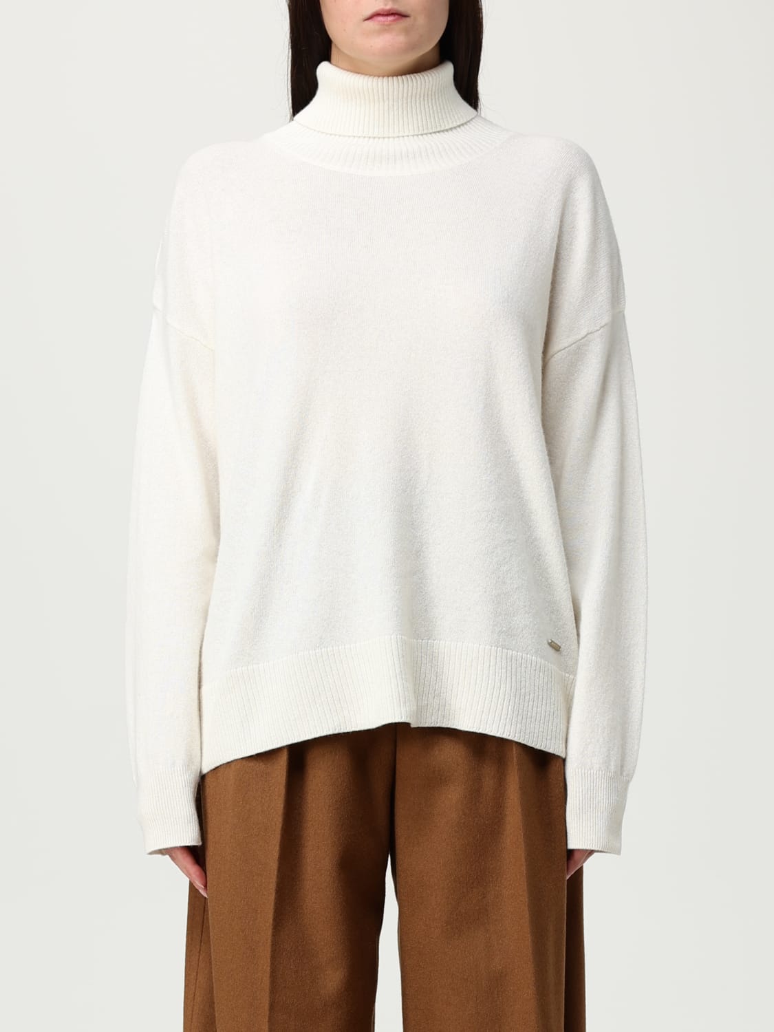 WOOLRICH PULLOVER: Pullover damen Woolrich, Sand - Img 1