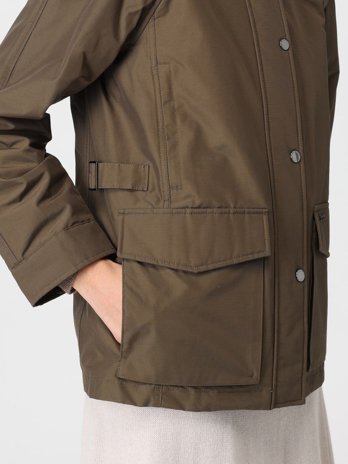 WOOLRICH JACKET: Jacket woman Woolrich, Forest Green - Img 4