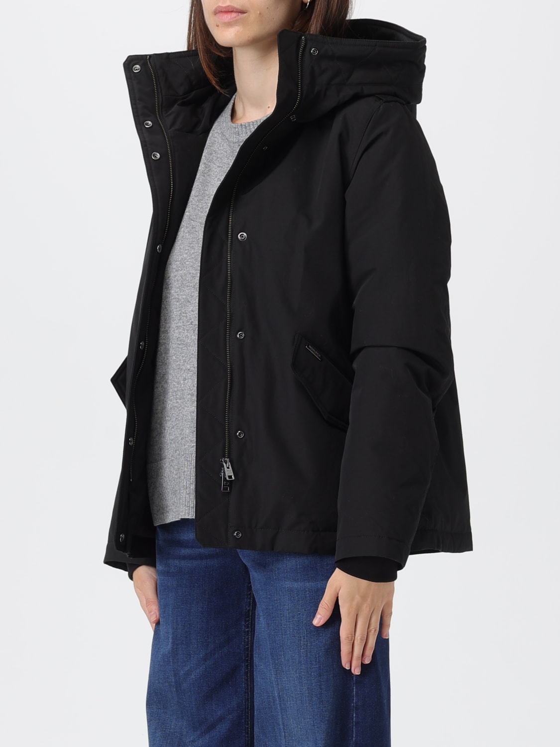 WOOLRICH CHAQUETA: Chaqueta mujer Woolrich, Negro - Img 3