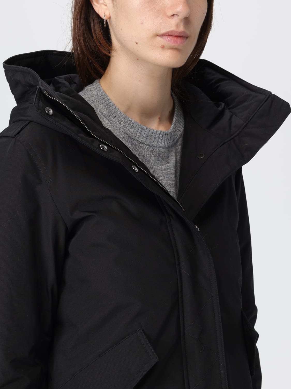 WOOLRICH CHAQUETA: Chaqueta mujer Woolrich, Negro - Img 4