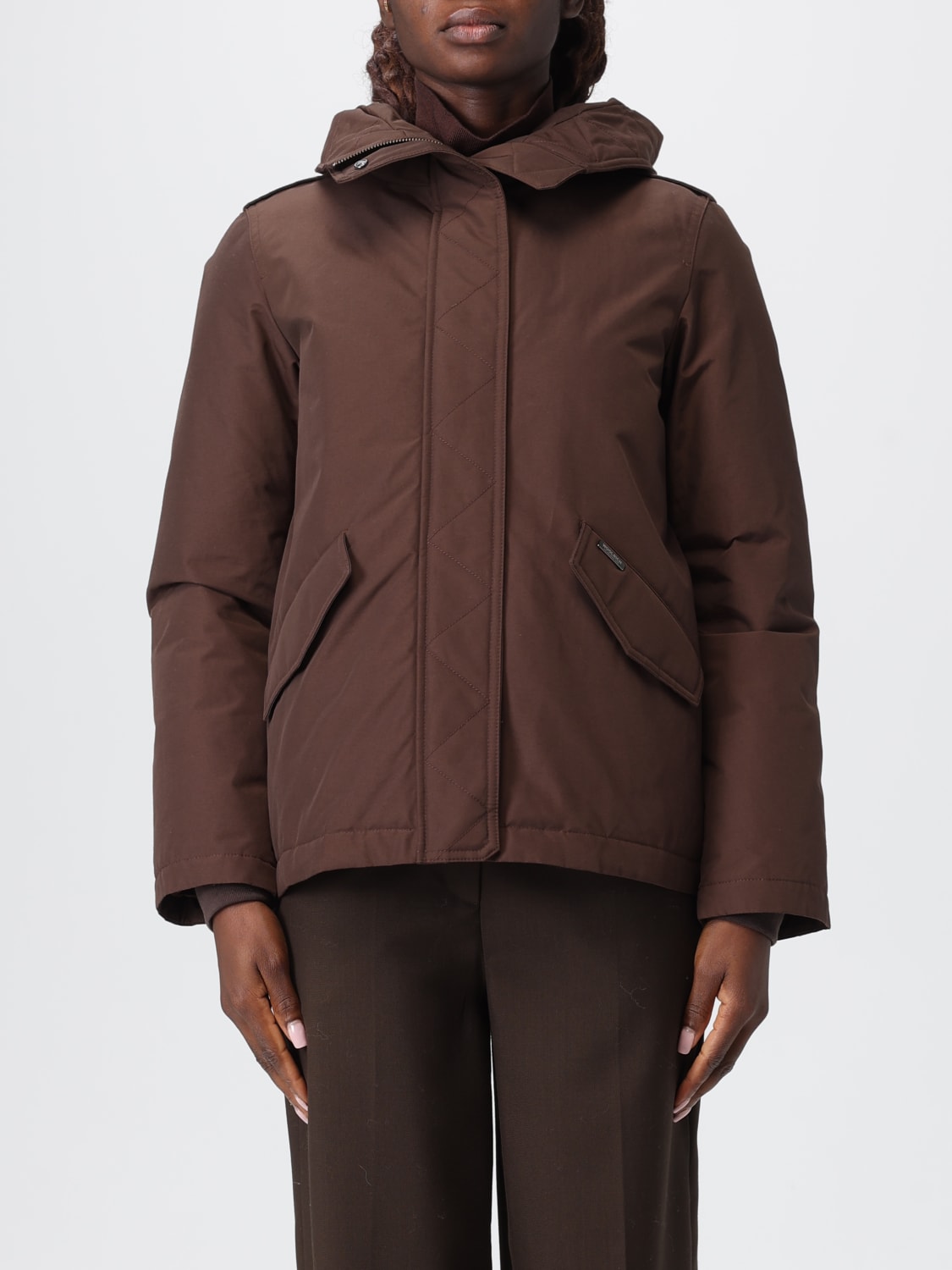 WOOLRICH JACKE: Jacke damen Woolrich, Braun - Img 1