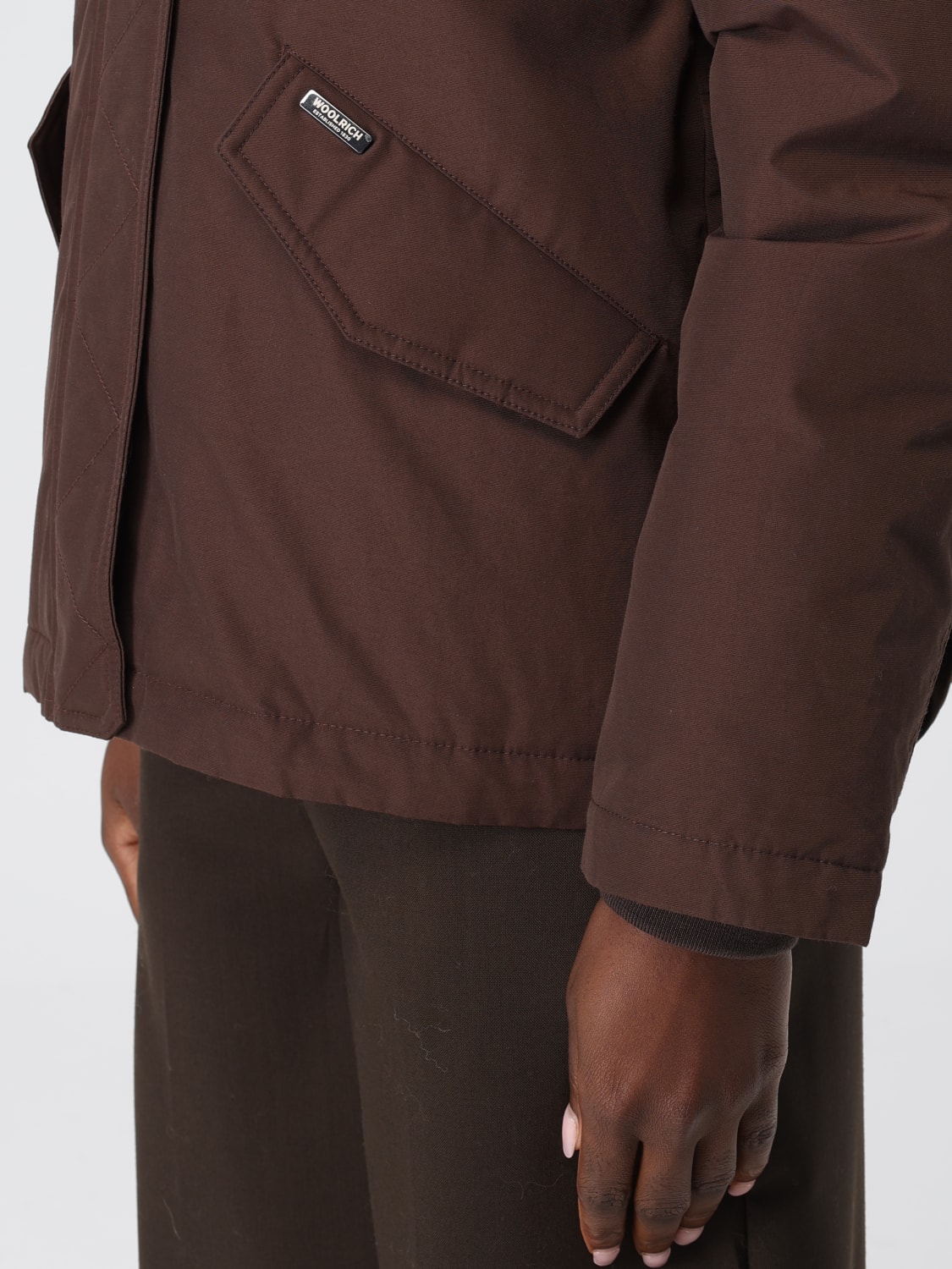 WOOLRICH JACKE: Jacke damen Woolrich, Braun - Img 4