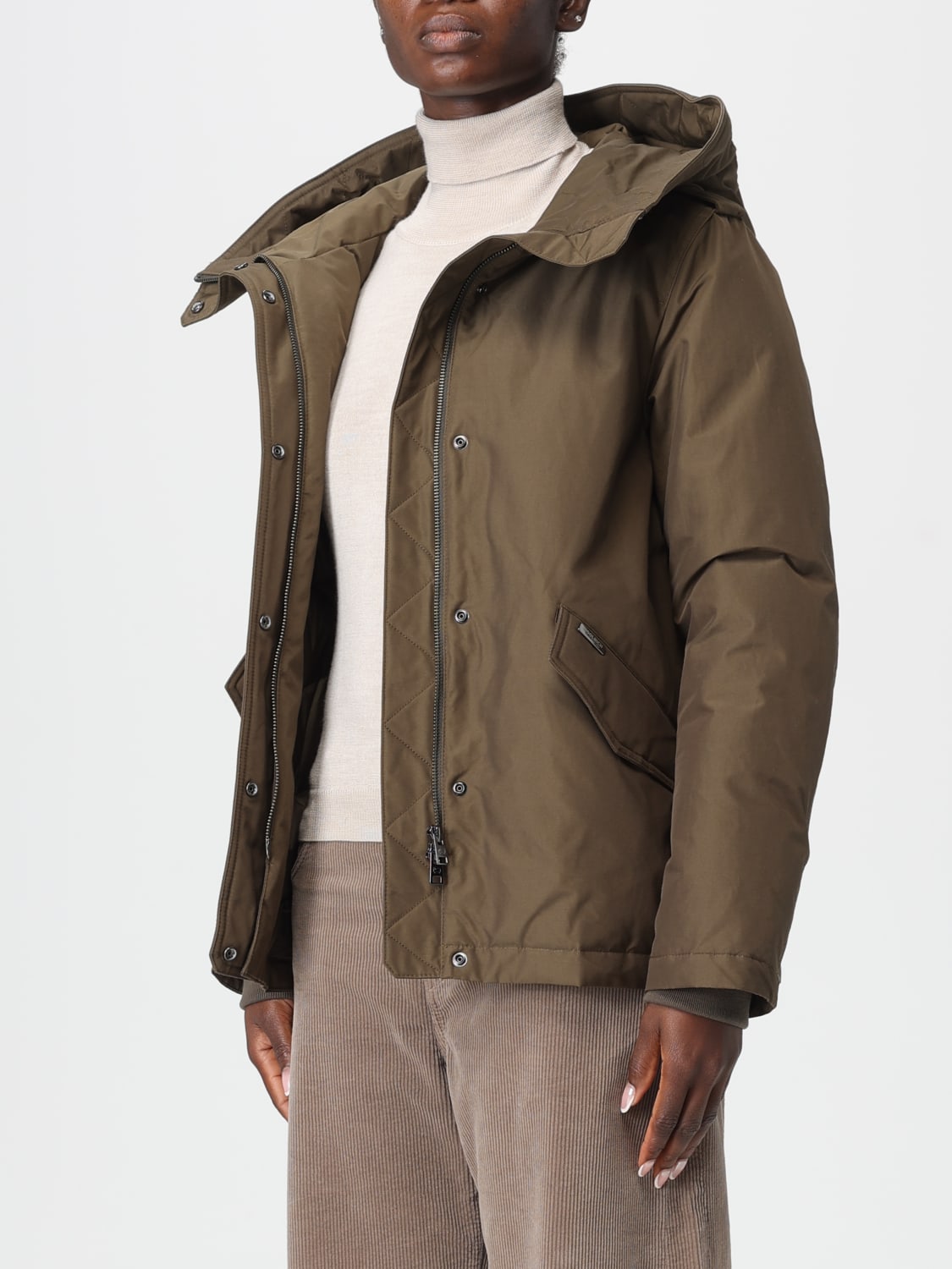 WOOLRICH CHAQUETA: Chaqueta mujer Woolrich, Verde Bosque - Img 3