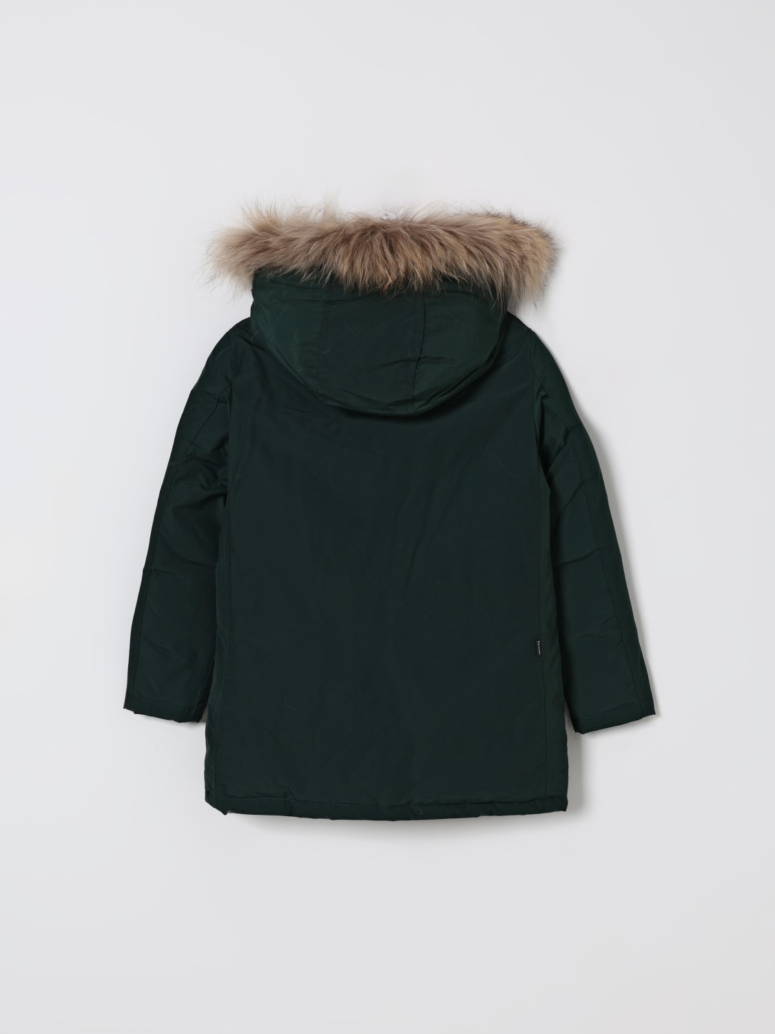 WOOLRICH COAT: Jacket kids Woolrich, Green - Img 2