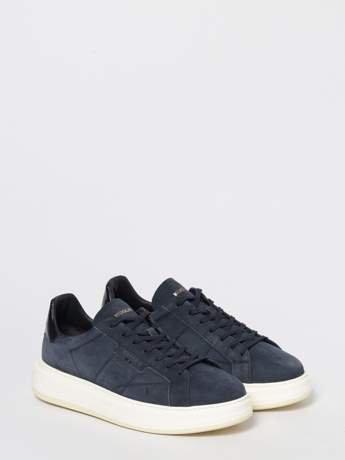 WOOLRICH SNEAKERS: Sneakers Woolrich in nabuk , Blue - Img 2