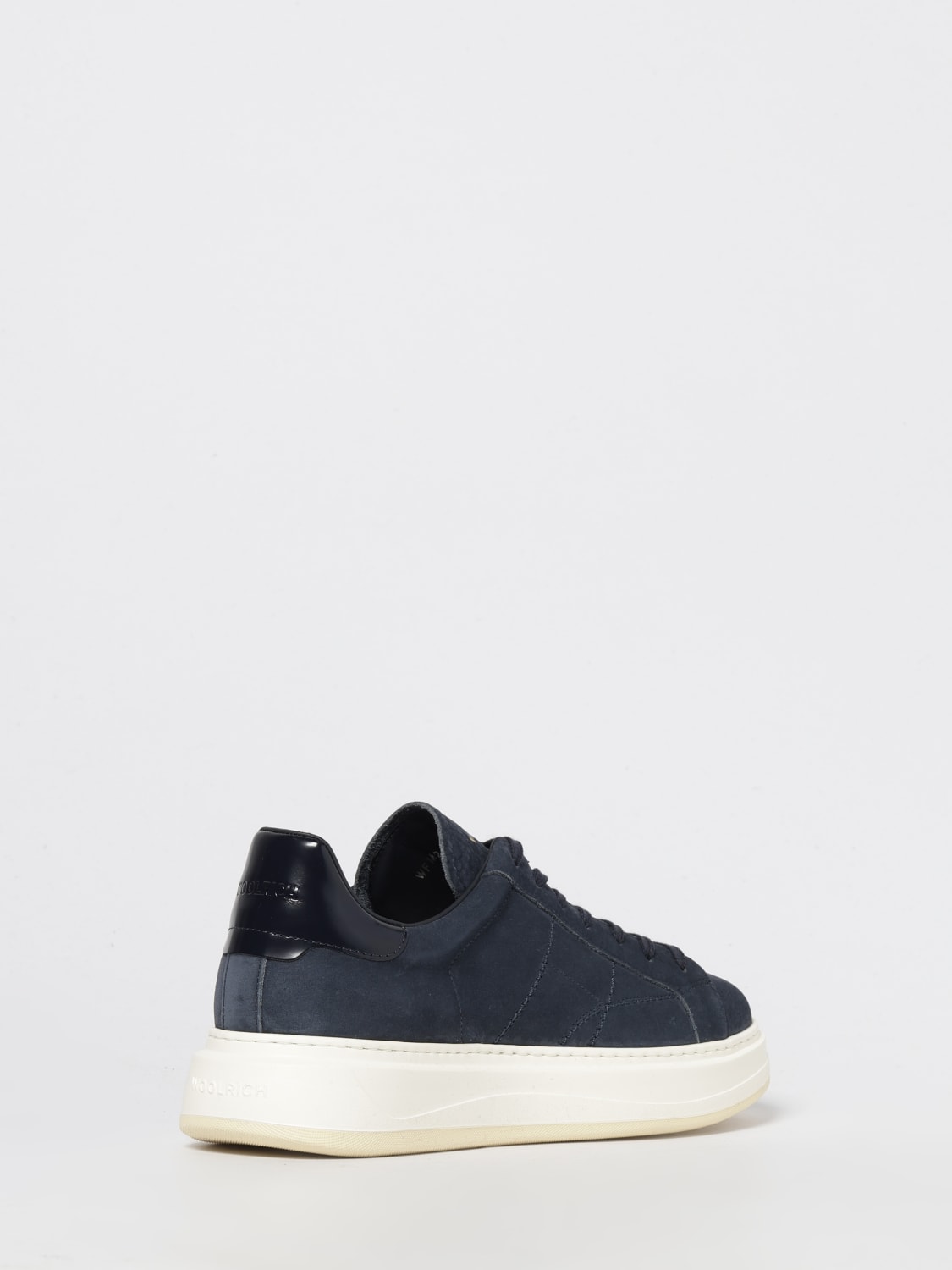 WOOLRICH SNEAKERS: Sneakers Woolrich in nabuk , Blue - Img 3