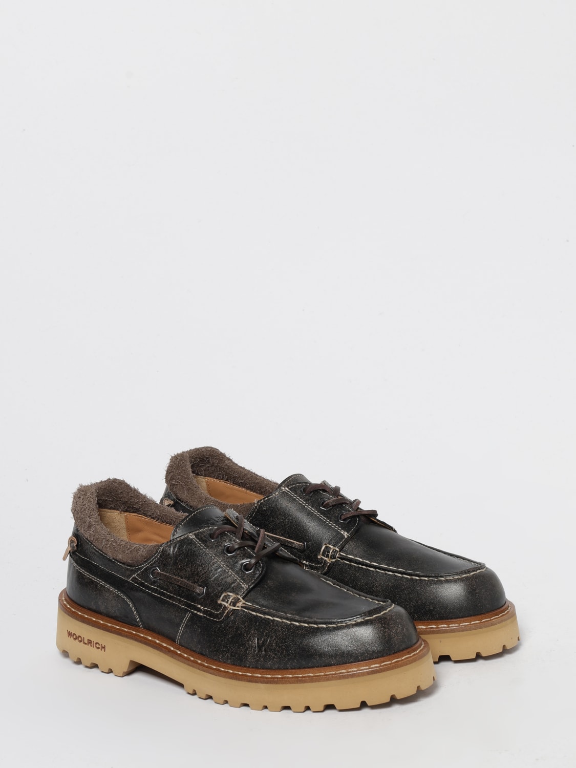 WOOLRICH LOAFERS: Shoes men Woolrich, Brown - Img 2