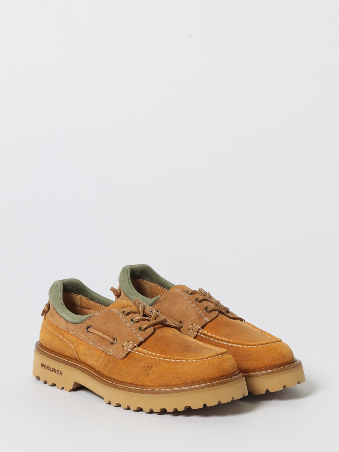 WOOLRICH LOAFERS: Shoes men Woolrich, Beige - Img 2
