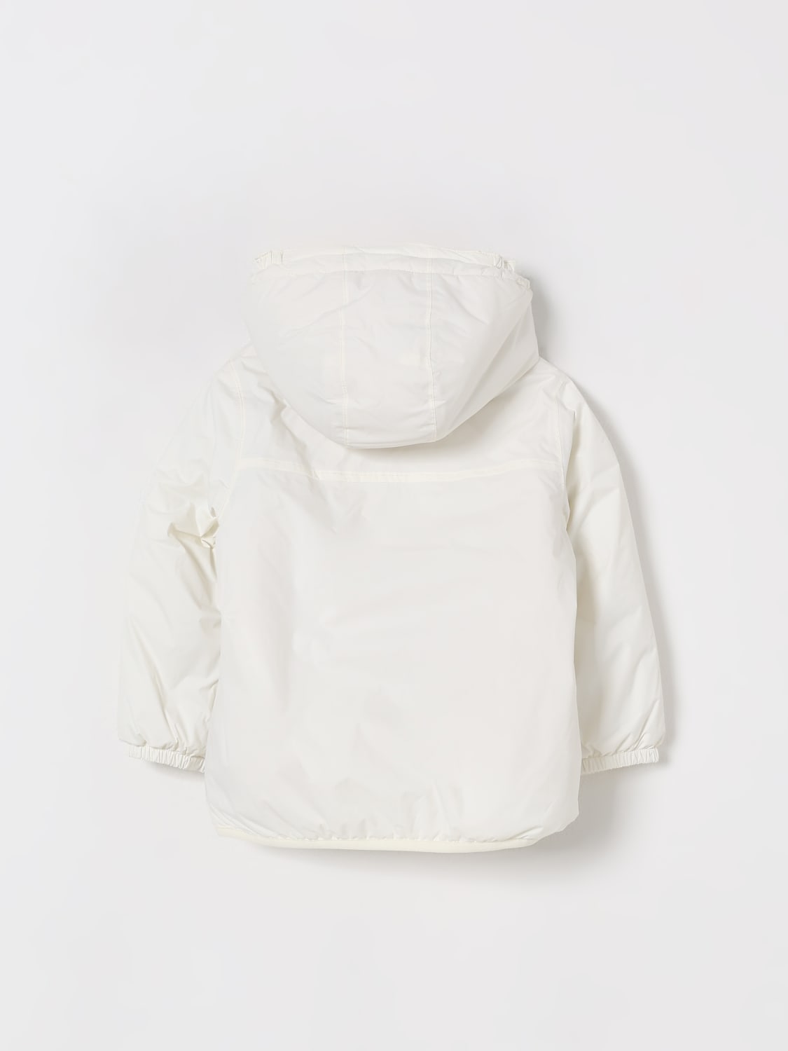 K-WAY GIACCA: Piumino E. Le Vrai 4.0 Claudine Orsetto K-Way, Bianco - Img 2