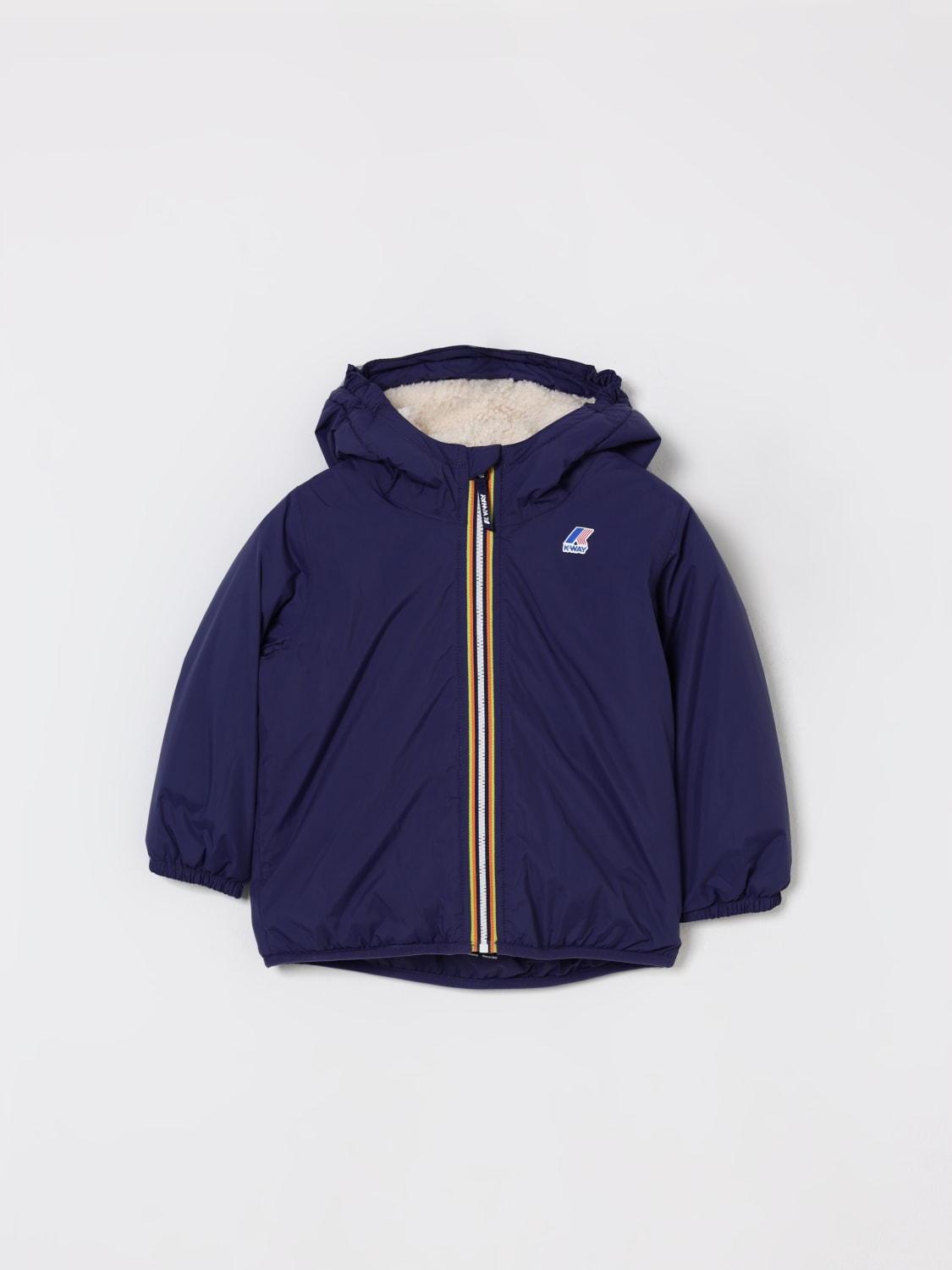 K-WAY CHAQUETA: Chaqueta niños K-way, Azul Oscuro 1 - Img 1