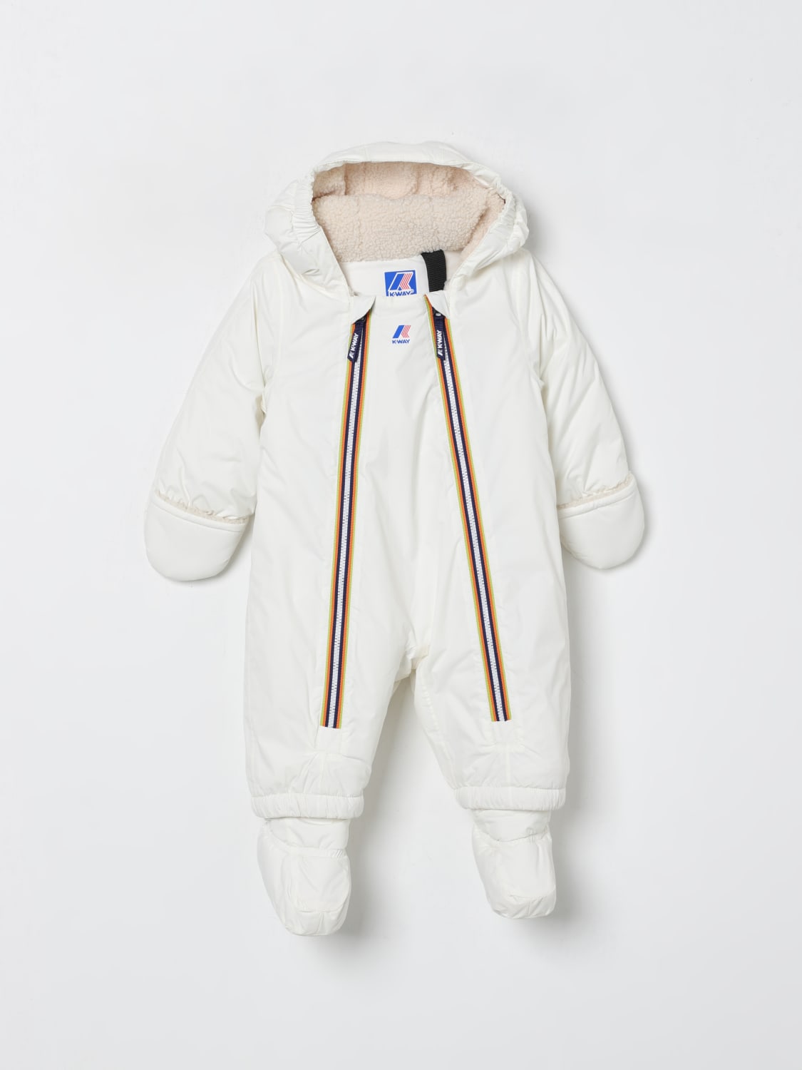 K-WAY TRACKSUIT: Romper kids K-way, White - Img 1