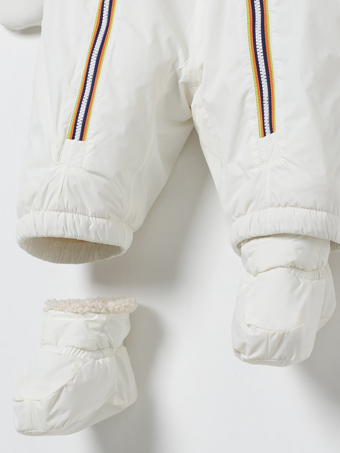 K-WAY TRACKSUIT: Romper kids K-way, White - Img 3