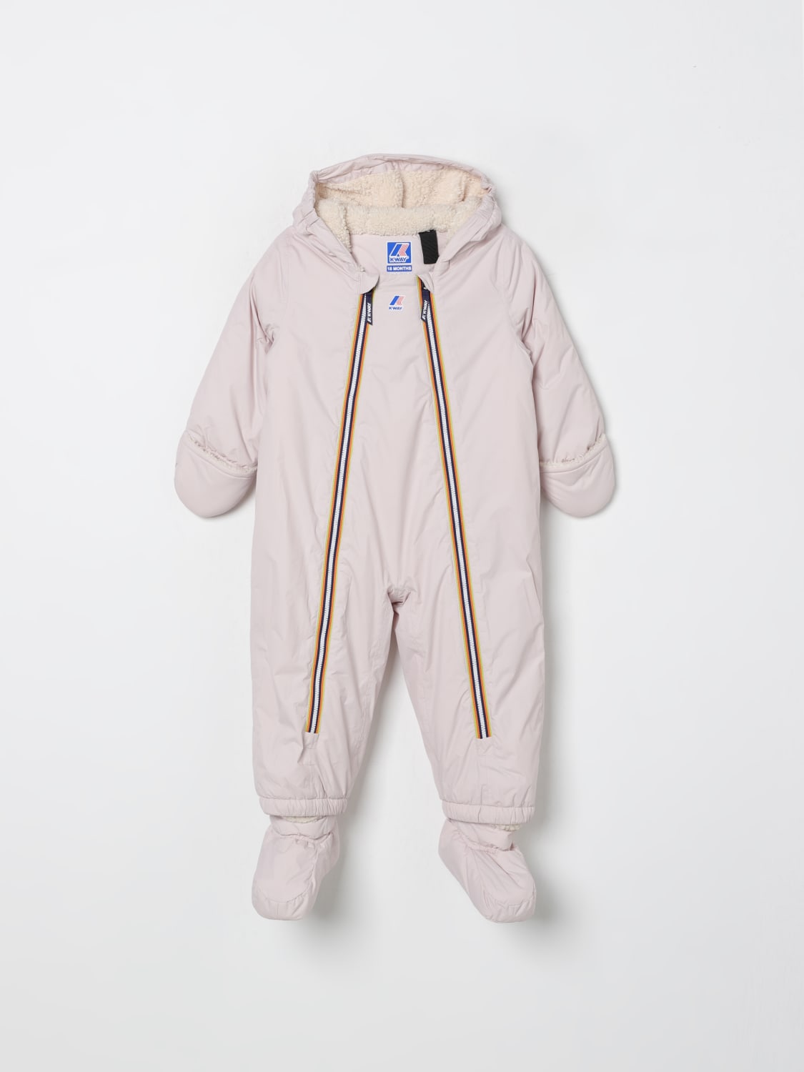 K-WAY TRACKSUIT: Romper kids K-way, Pink - Img 1