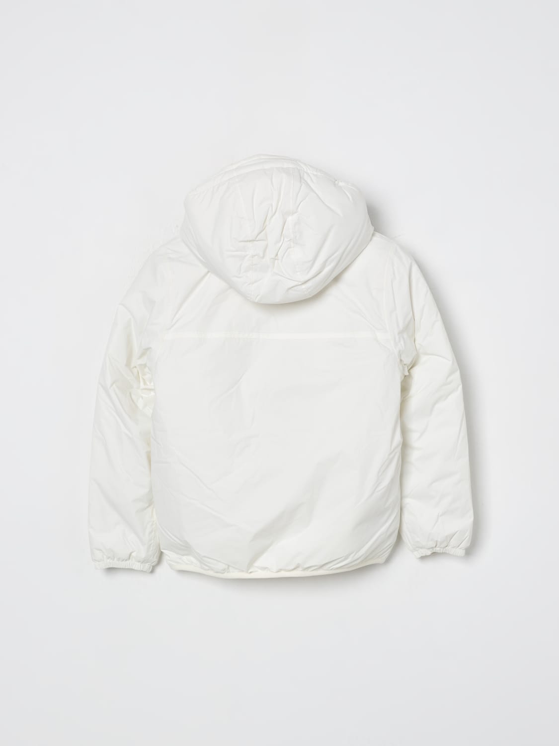 K-WAY JACKET: Jacket kids K-way, White - Img 2