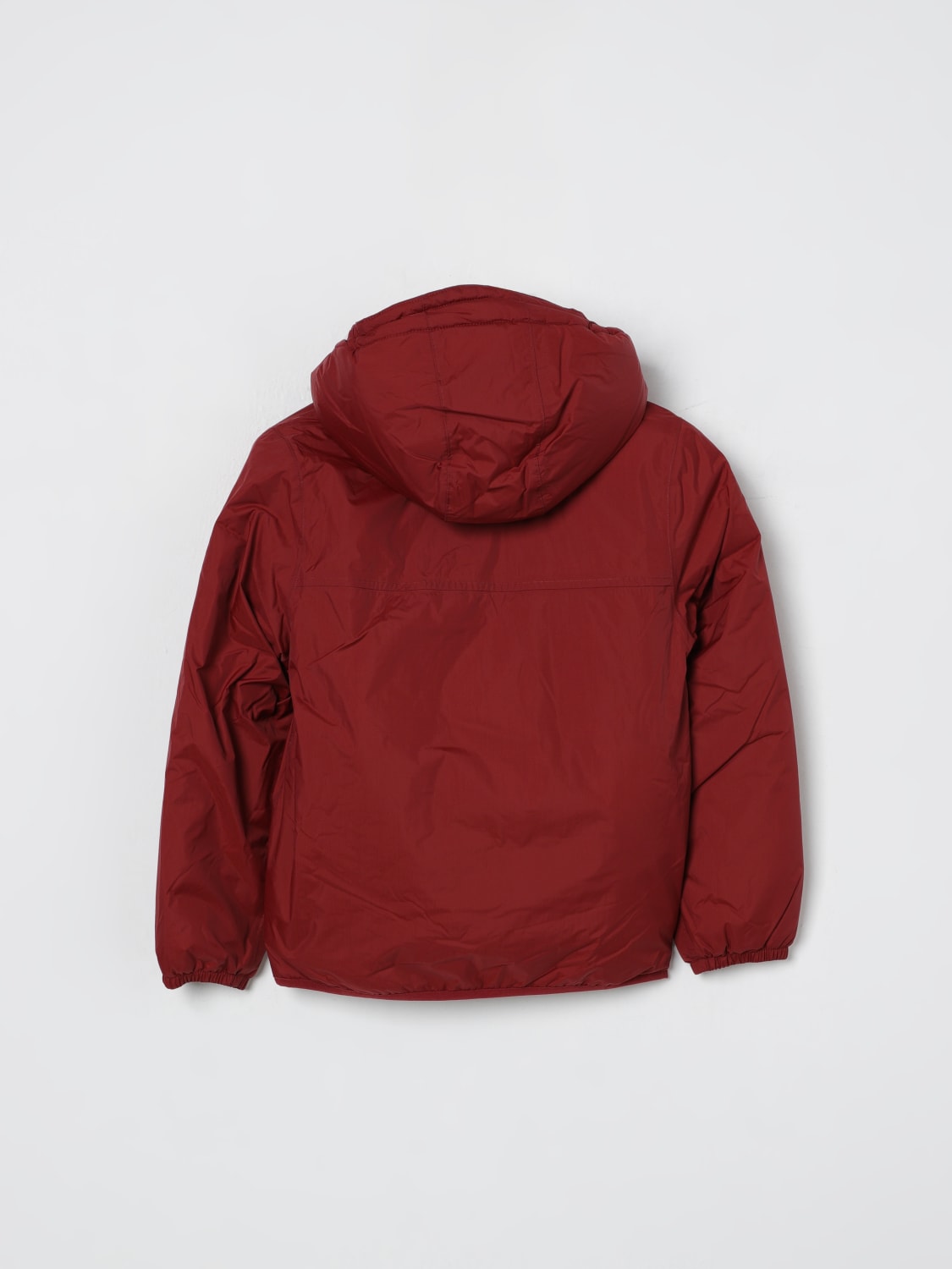K-WAY JACKET: Jacket kids K-way, Burgundy - Img 2