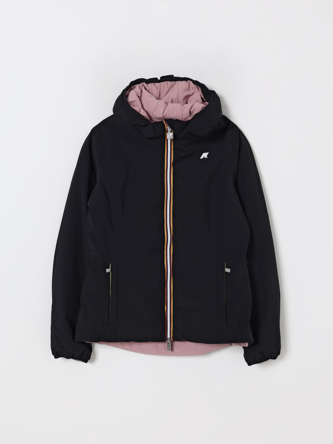 K-WAY JACKET: Jacket kids K-way, Black - Img 1