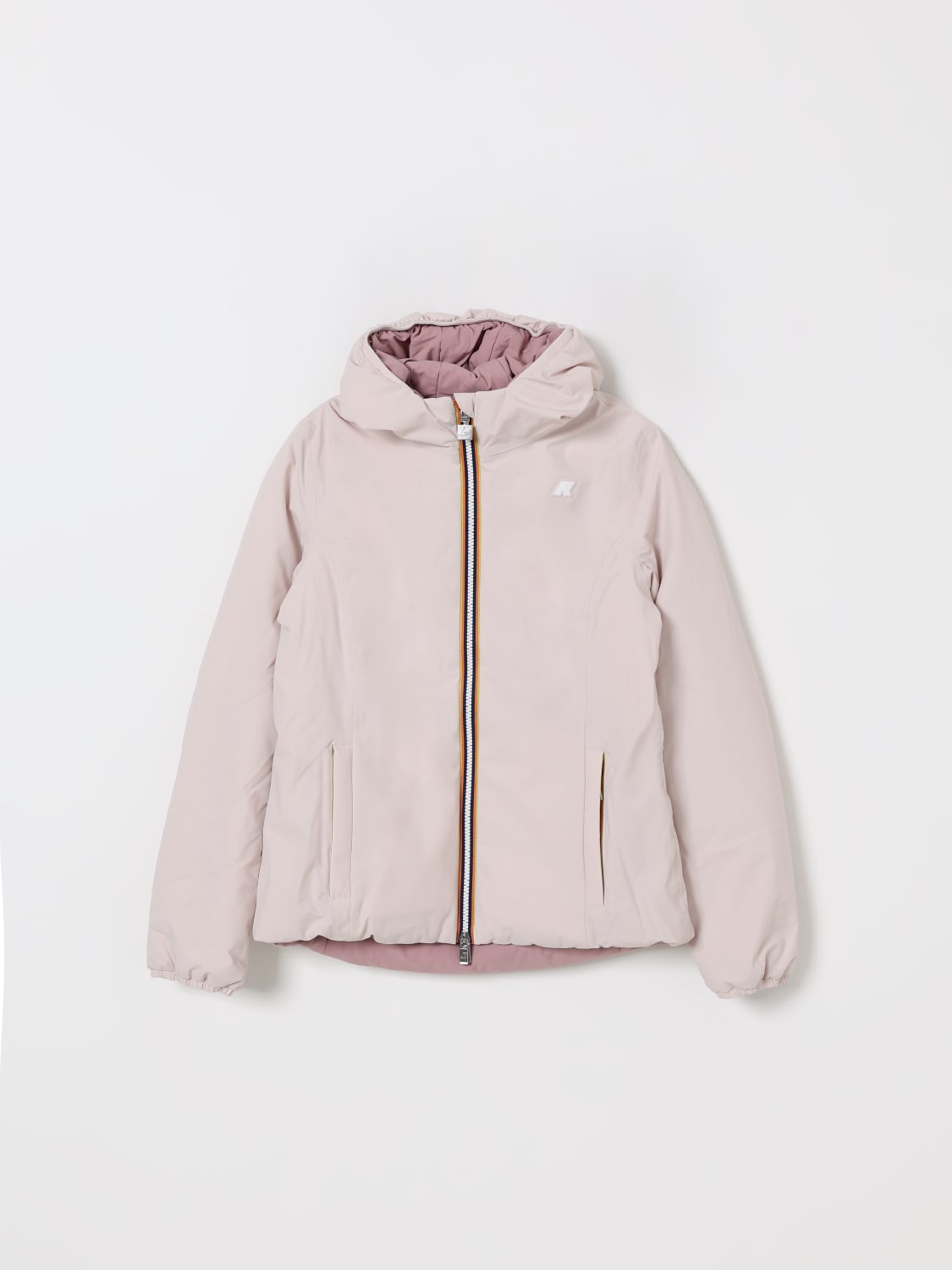 K-WAY JACKET: Jacket kids K-way, Pink - Img 1