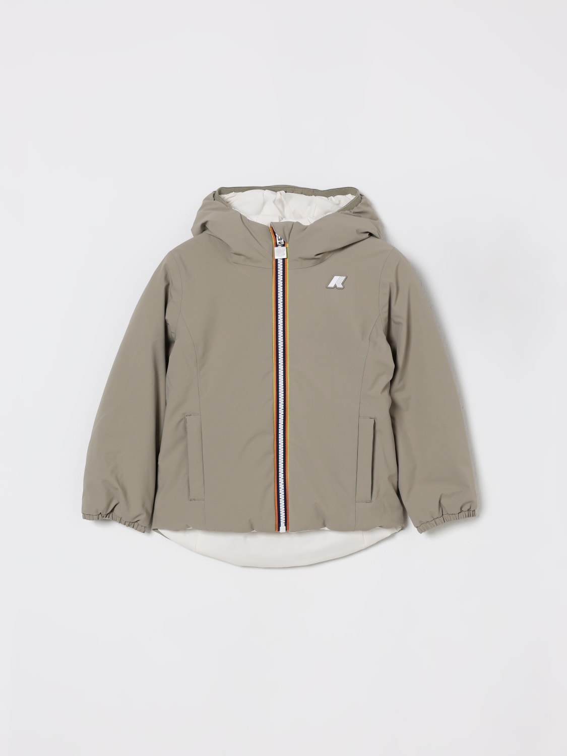 K-WAY 재킷: 재킷 남아 K-way, 그린 - Img 1