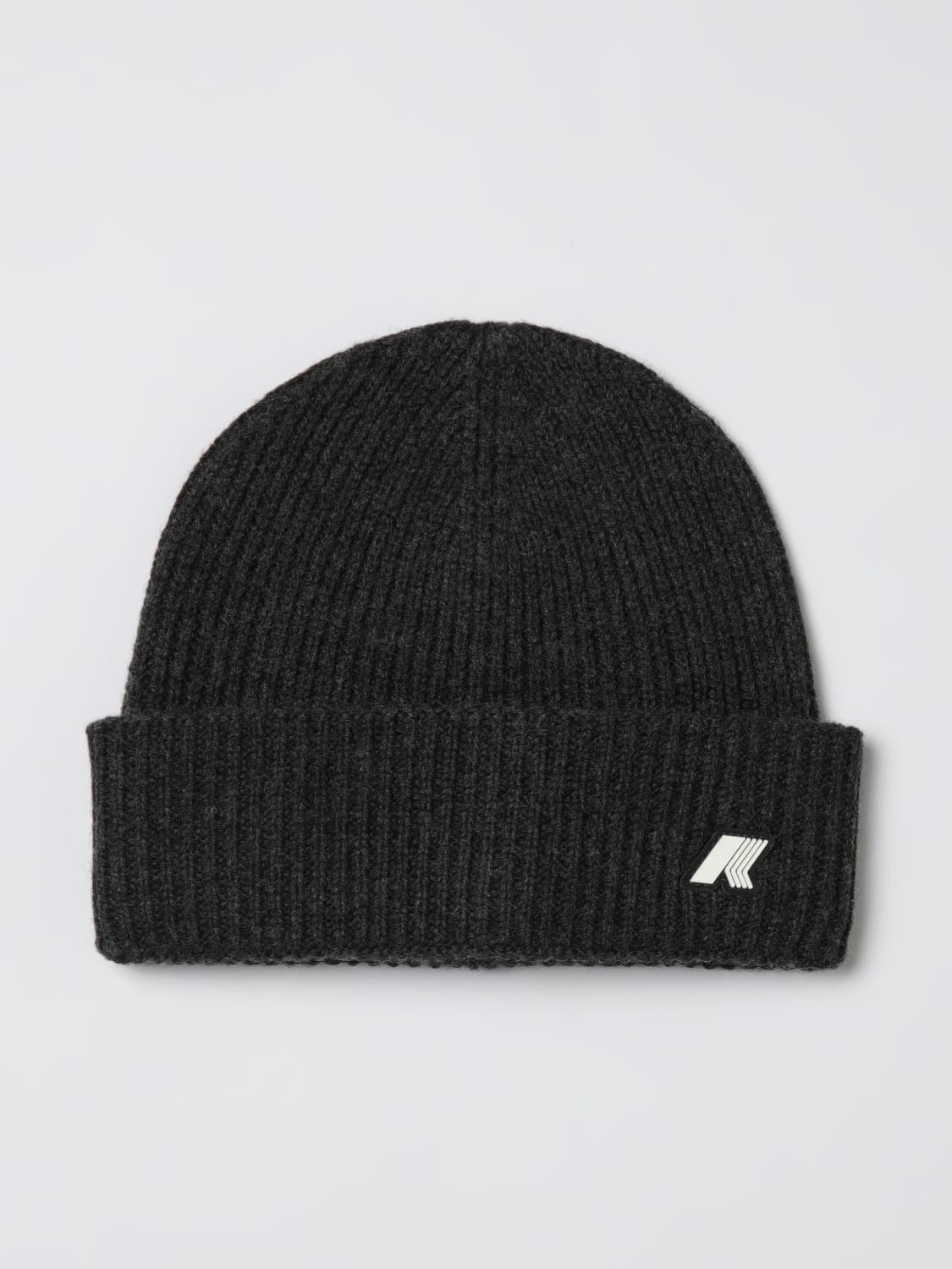 K-WAY CAPPELLO: Cappello Brice K-Way in lana a coste , Nero - Img 1