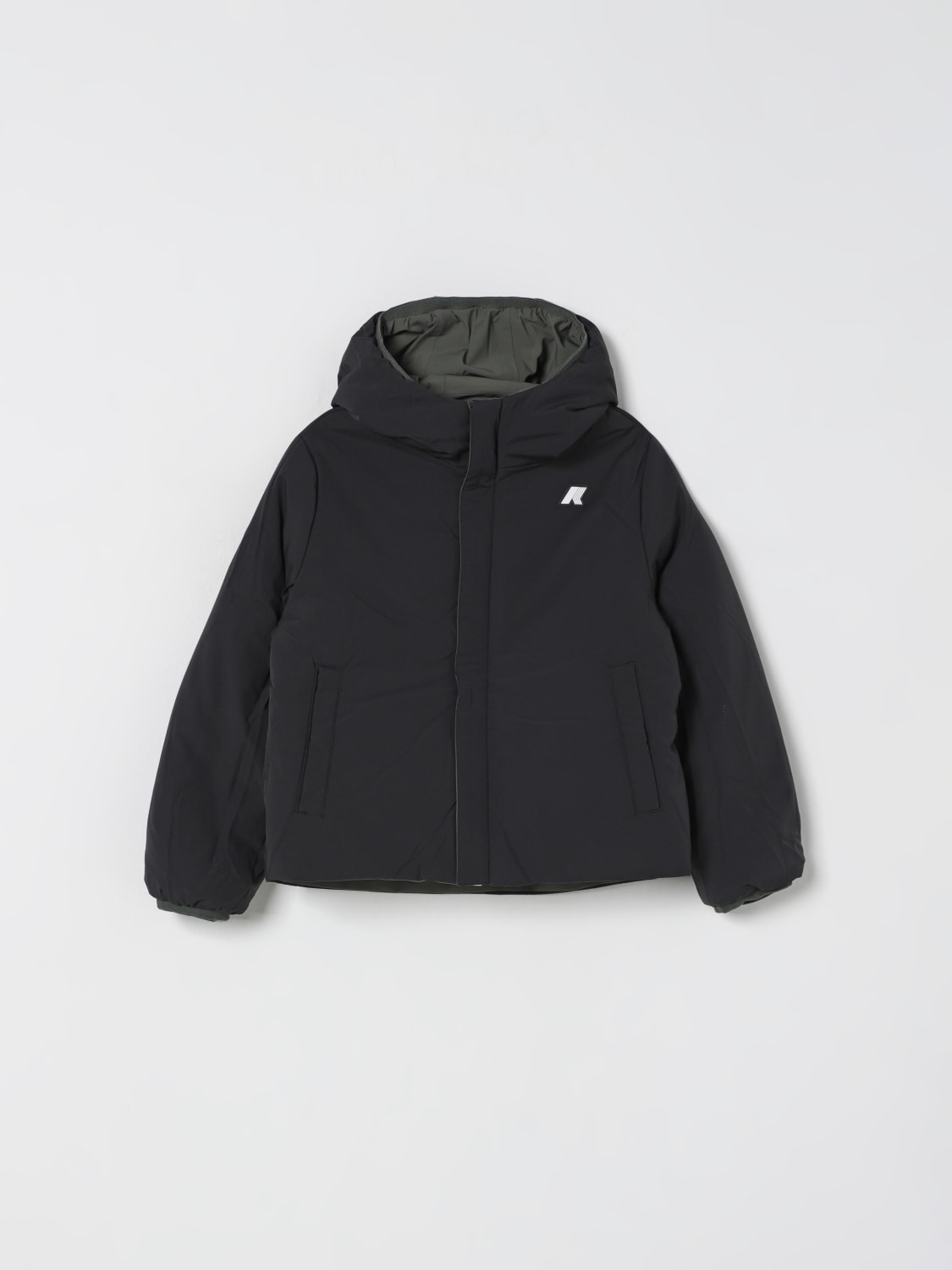 K-WAY JACKET: Jacket kids K-way, Military - Img 3