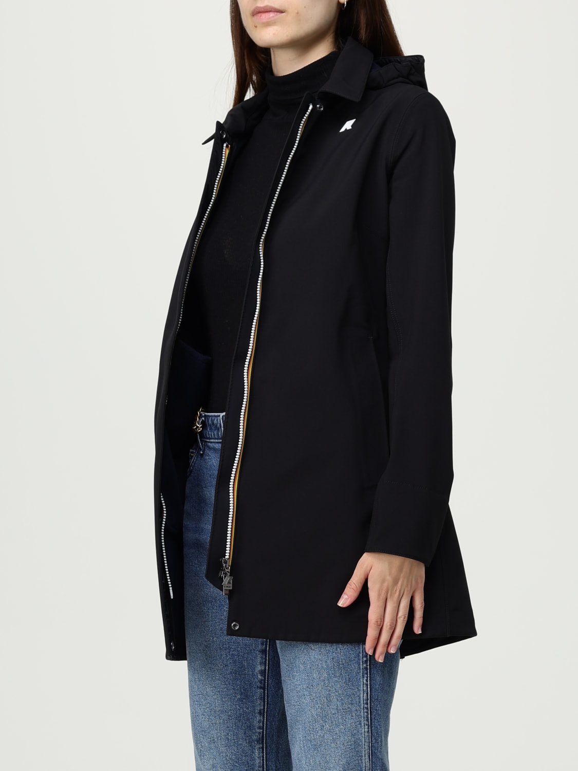 K-WAY VESTE: Manteau femme K-way, Noir - Img 3