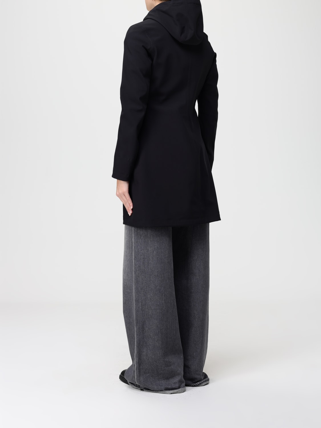 K-WAY JACKET: Coat woman K-way, Black - Img 2