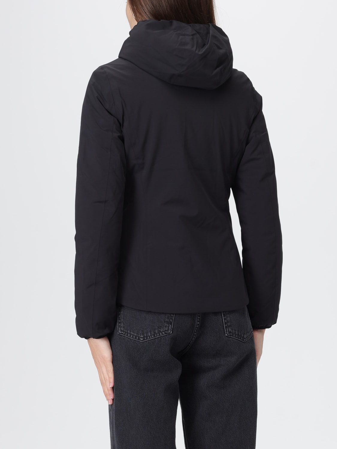 K-WAY GIACCA: Giubbotto reversibile K-Way in nylon , Nero - Img 2