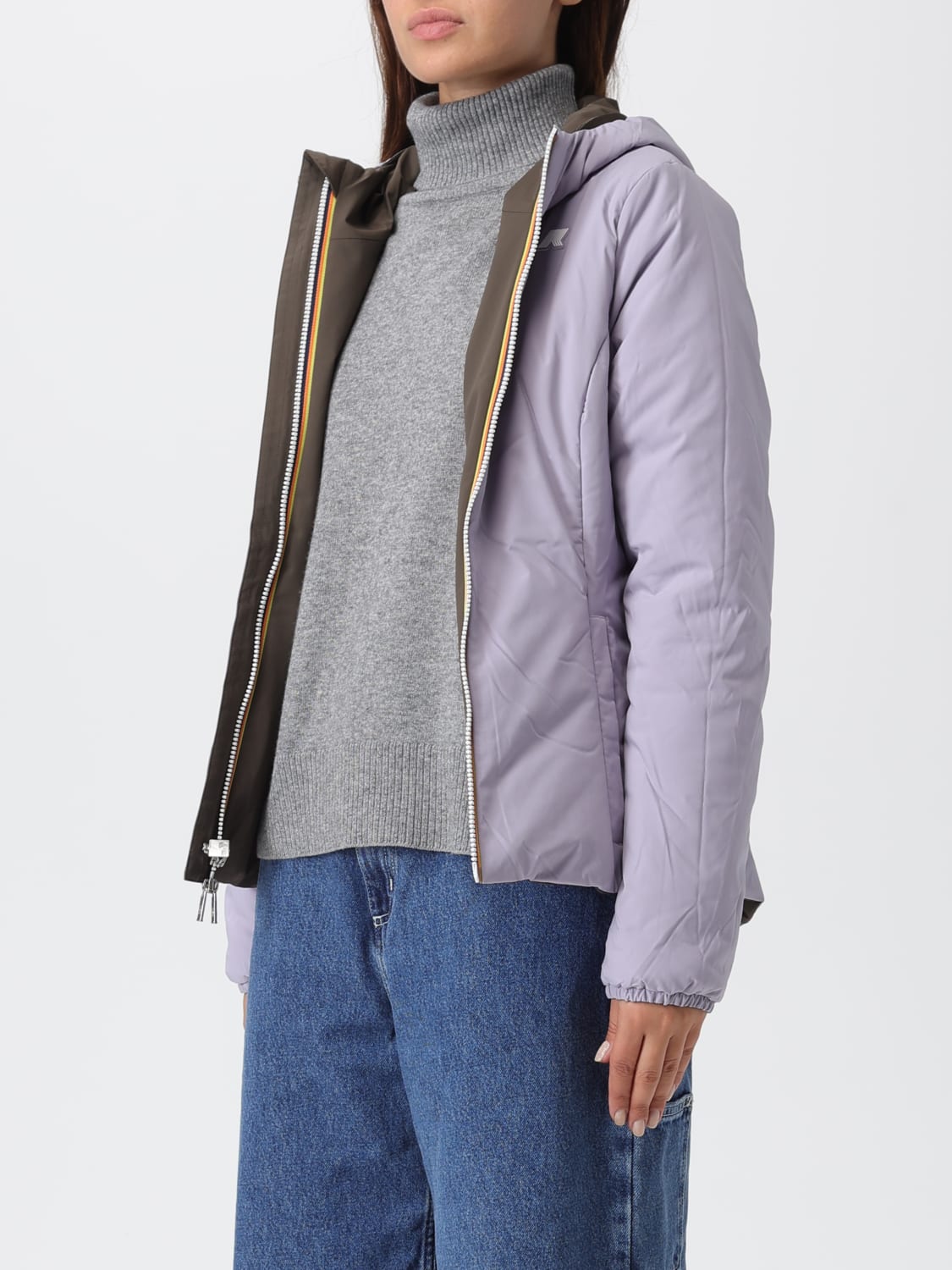 K-WAY JACKET: Jacket woman K-way, Violet - Img 3
