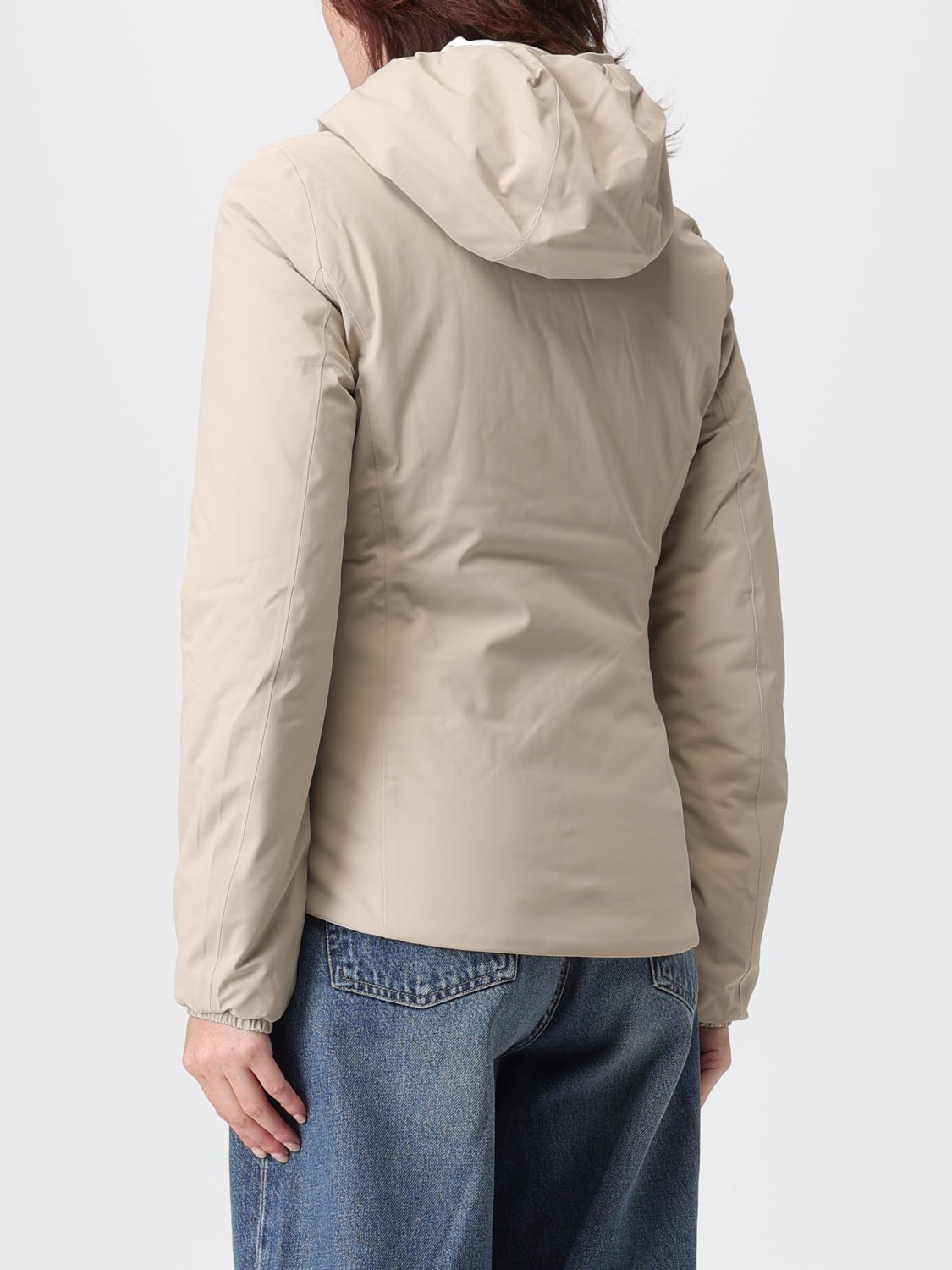 K-WAY CHAQUETA: Chaqueta mujer K-way, Beige - Img 2