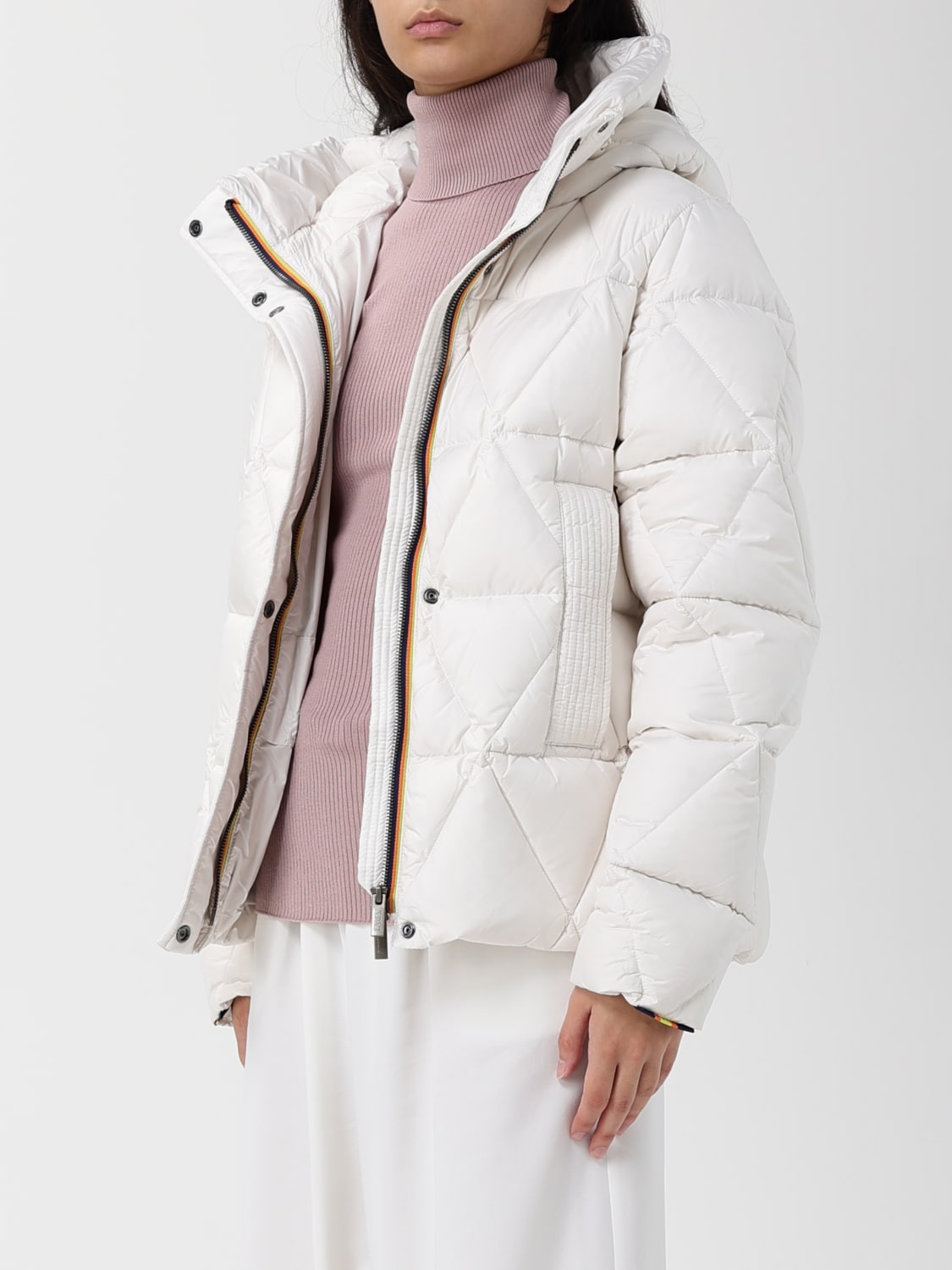 K-WAY VESTE: Veste femme K-way, Blanc - Img 3