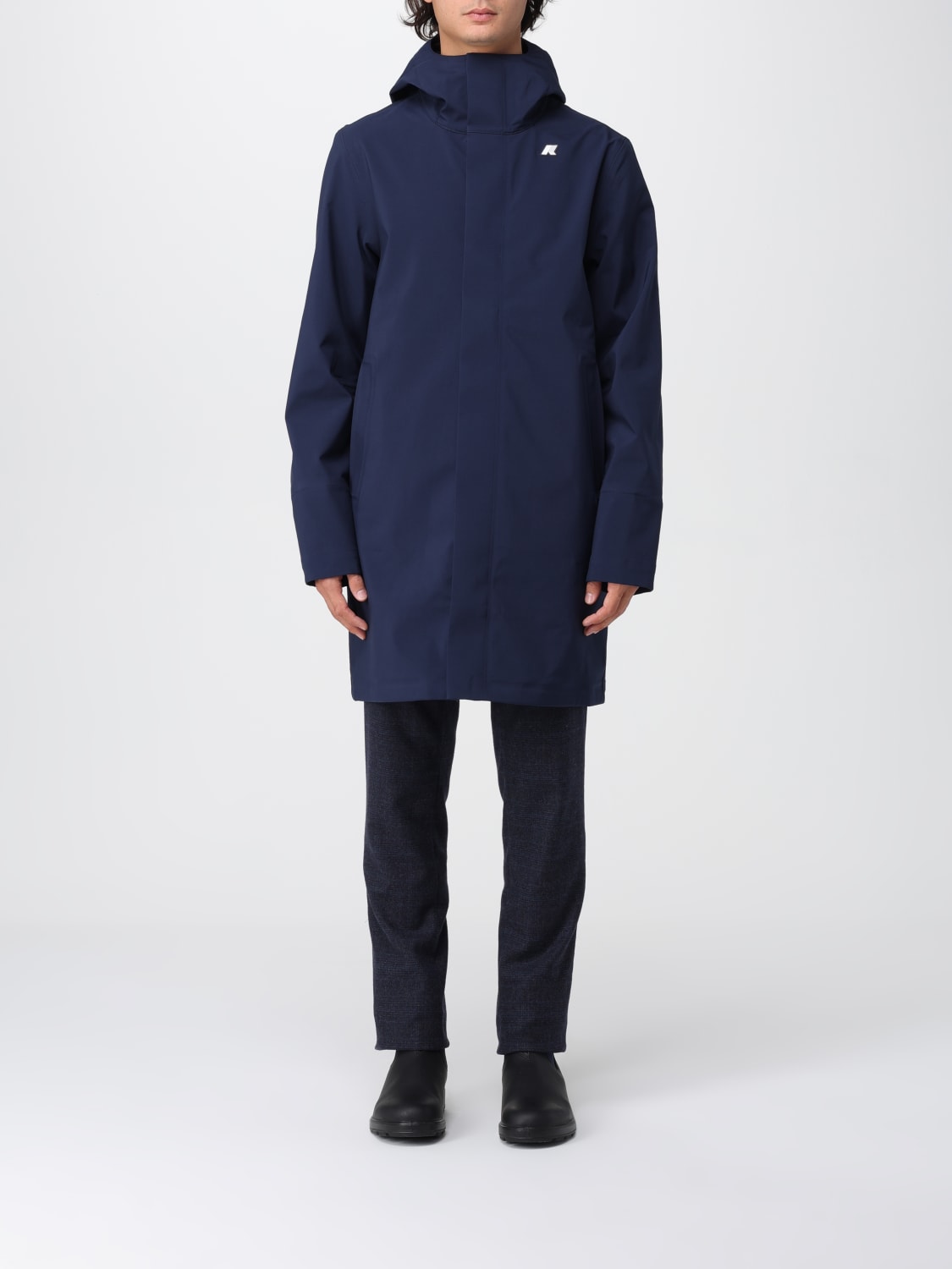 K-WAY JACKET: Jacket men K-way, Blue - Img 1