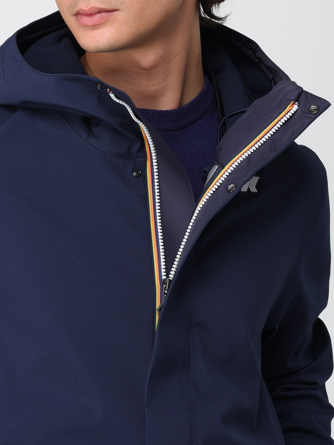 K-WAY JACKET: Jacket men K-way, Blue - Img 4