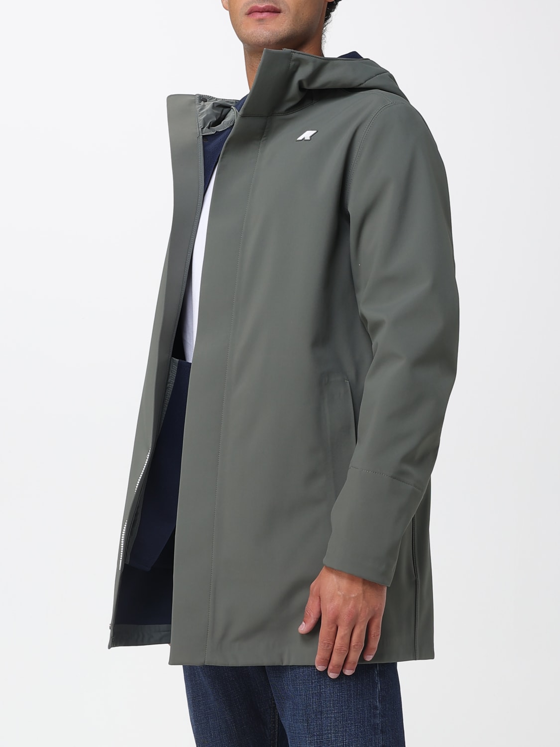 K-WAY JACKE: Jacke herren K-way, Grün - Img 3