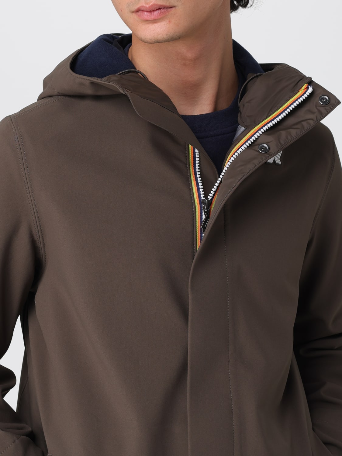 K-WAY CHAQUETA: Chaqueta hombre K-way, Negro 1 - Img 4