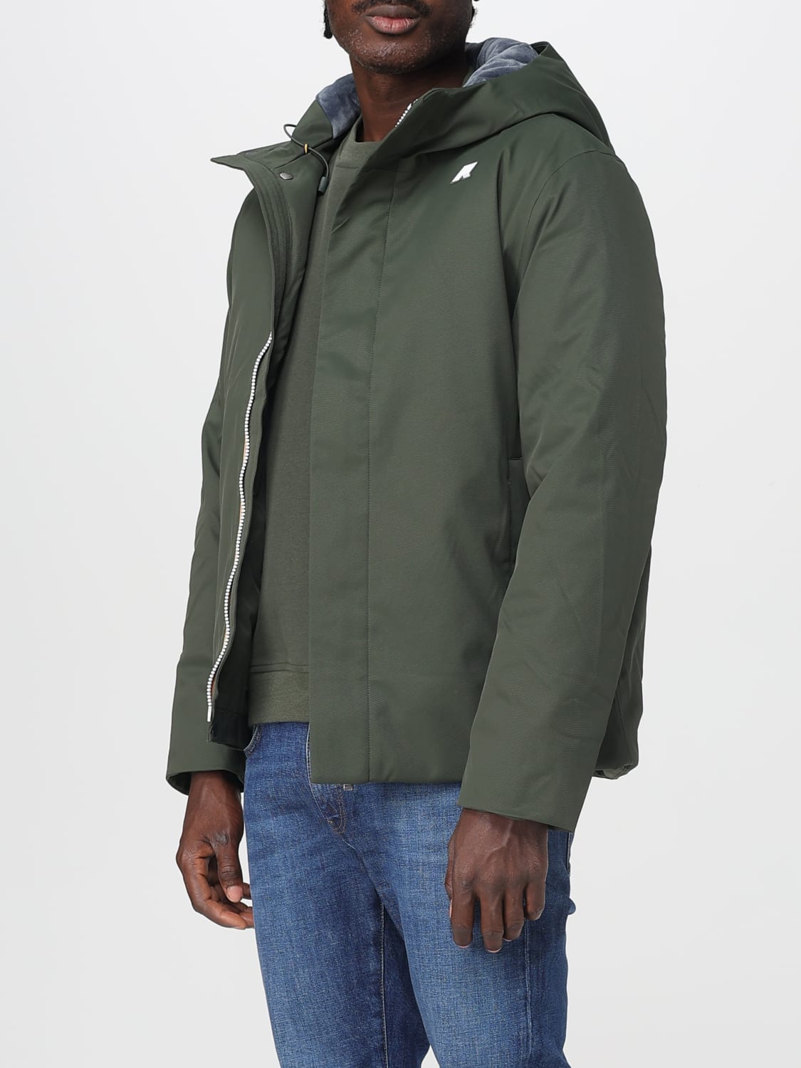 K-WAY 外套: 外套 男士 K-way, 绿色 - Img 3