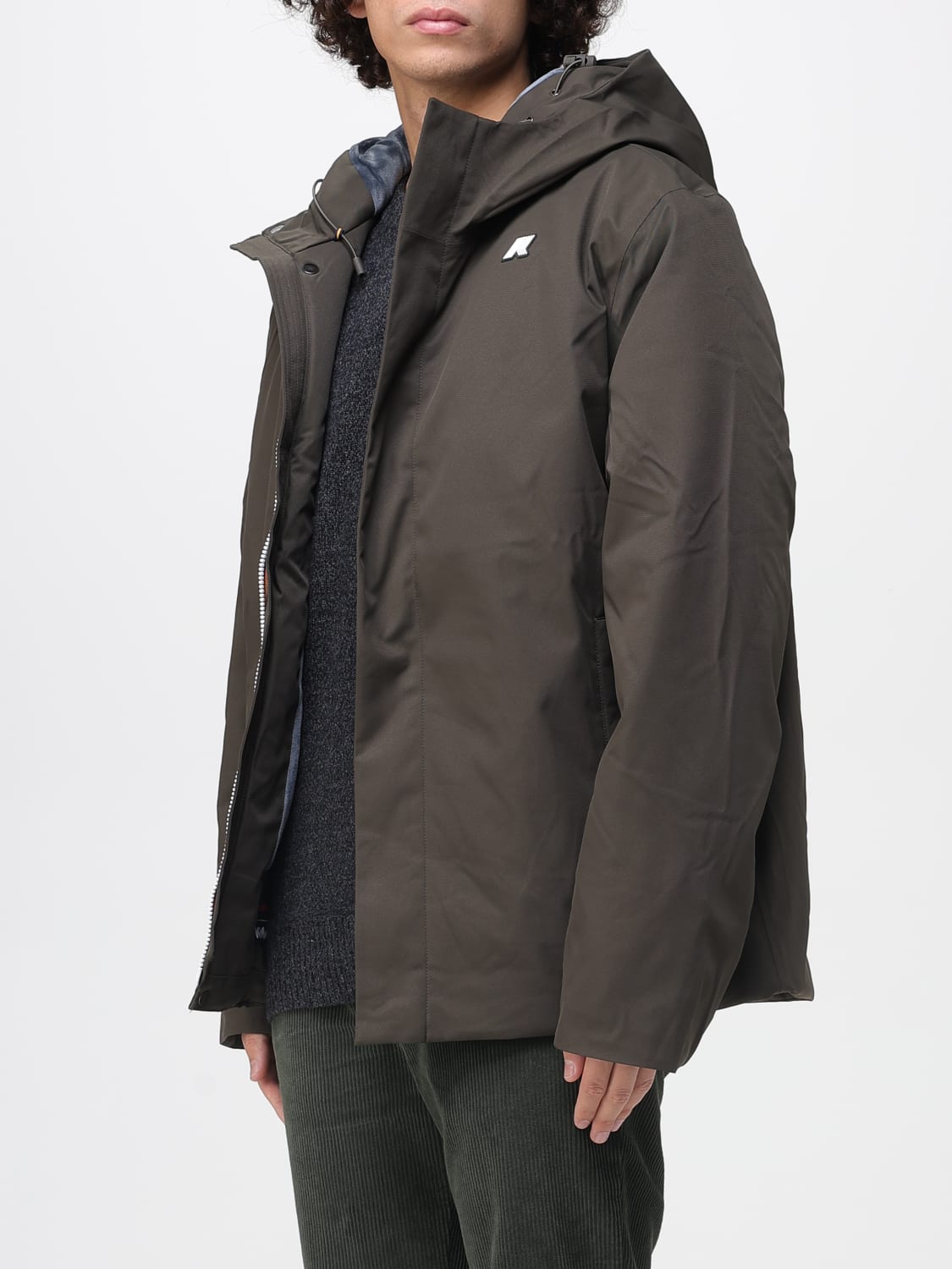 K-WAY JACKE: Jacke herren K-way, Grasgrün - Img 3