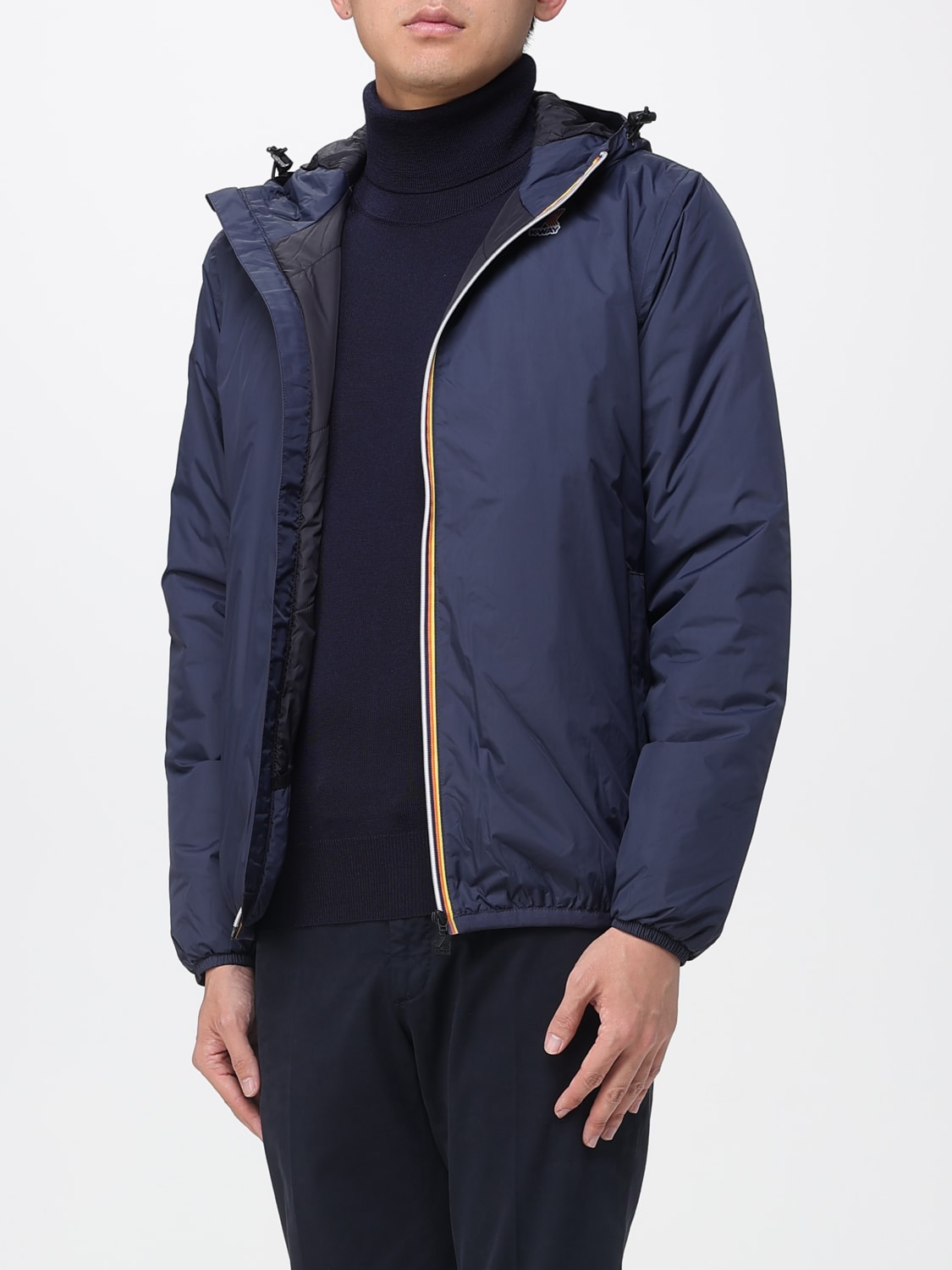 K-WAY JACKE: Jacke herren K-way, Blau - Img 3