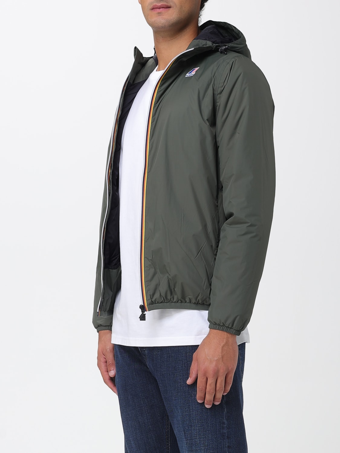 K-WAY JACKET: Jacket men K-way, Green - Img 3