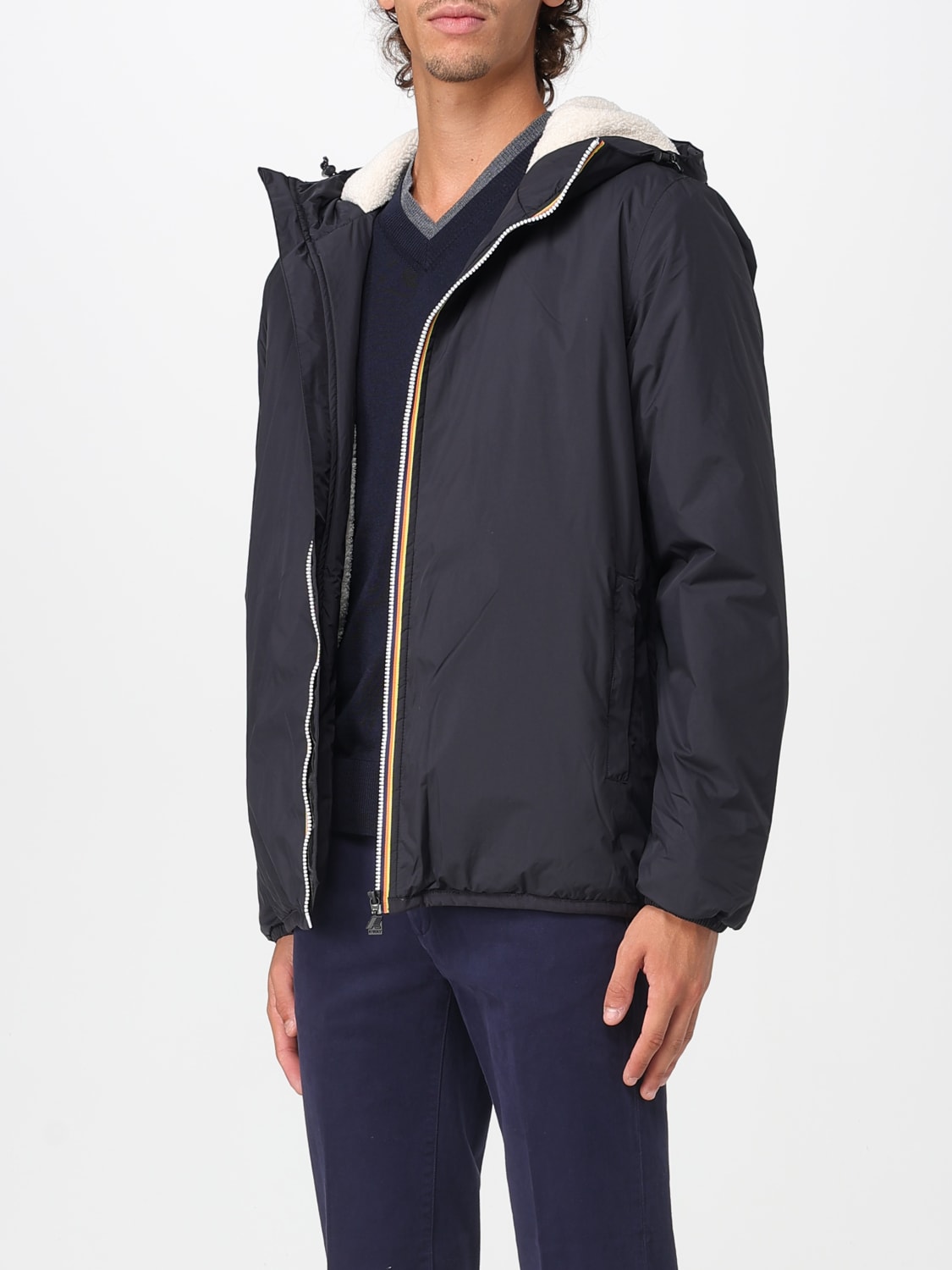 K-WAY JACKET: Jacket men K-way, Black - Img 3