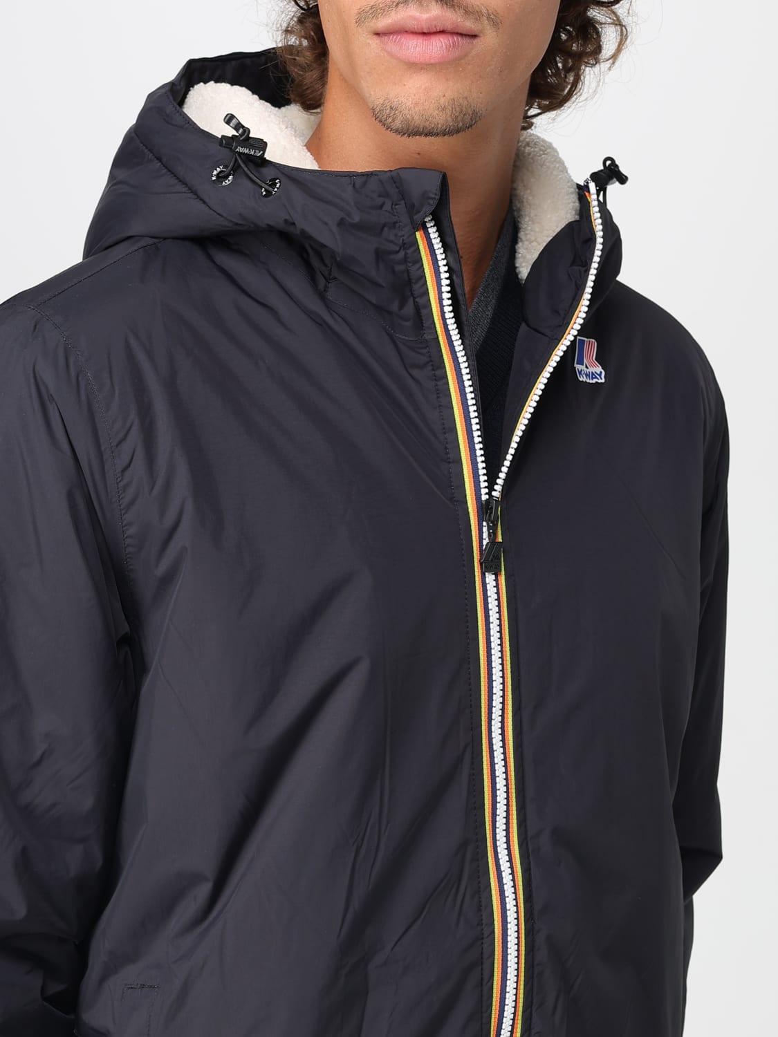 K-WAY JACKET: Jacket men K-way, Black - Img 4