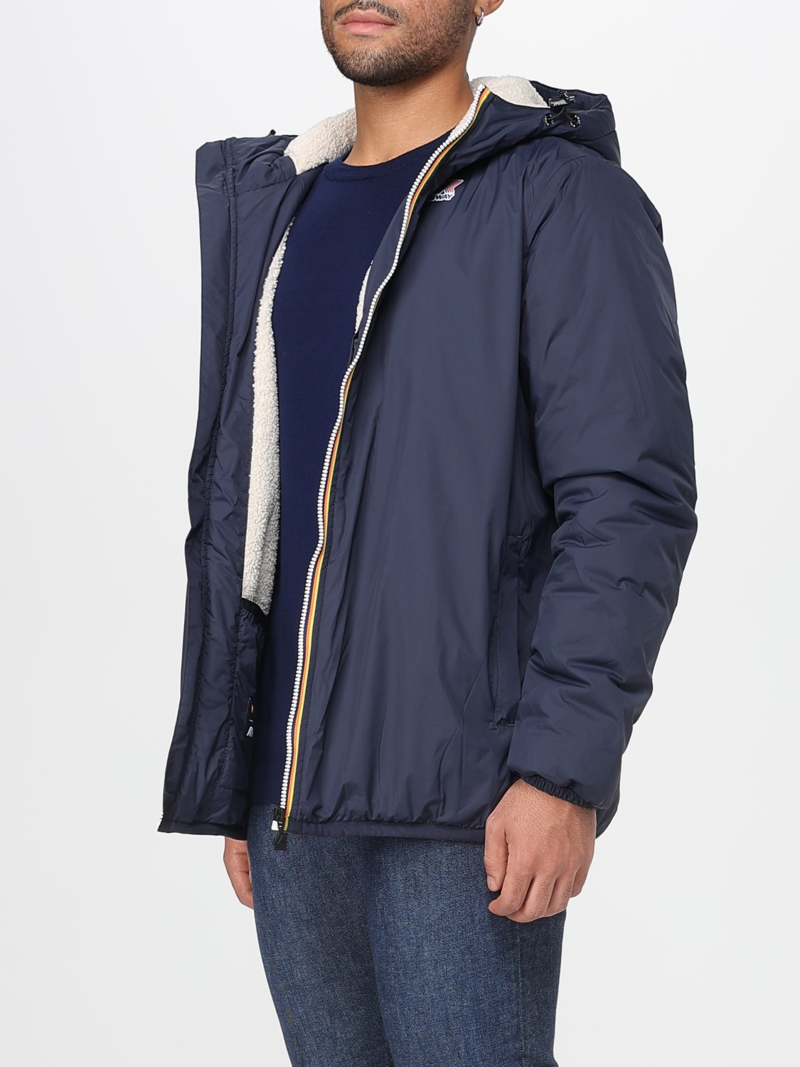 K-WAY JACKET: Jacket men K-way, Blue - Img 3
