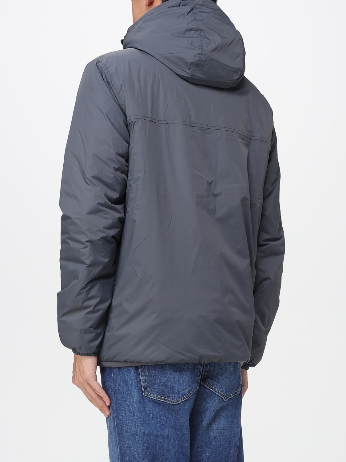 K-WAY JACKE: Jacke herren K-way, Grau - Img 2