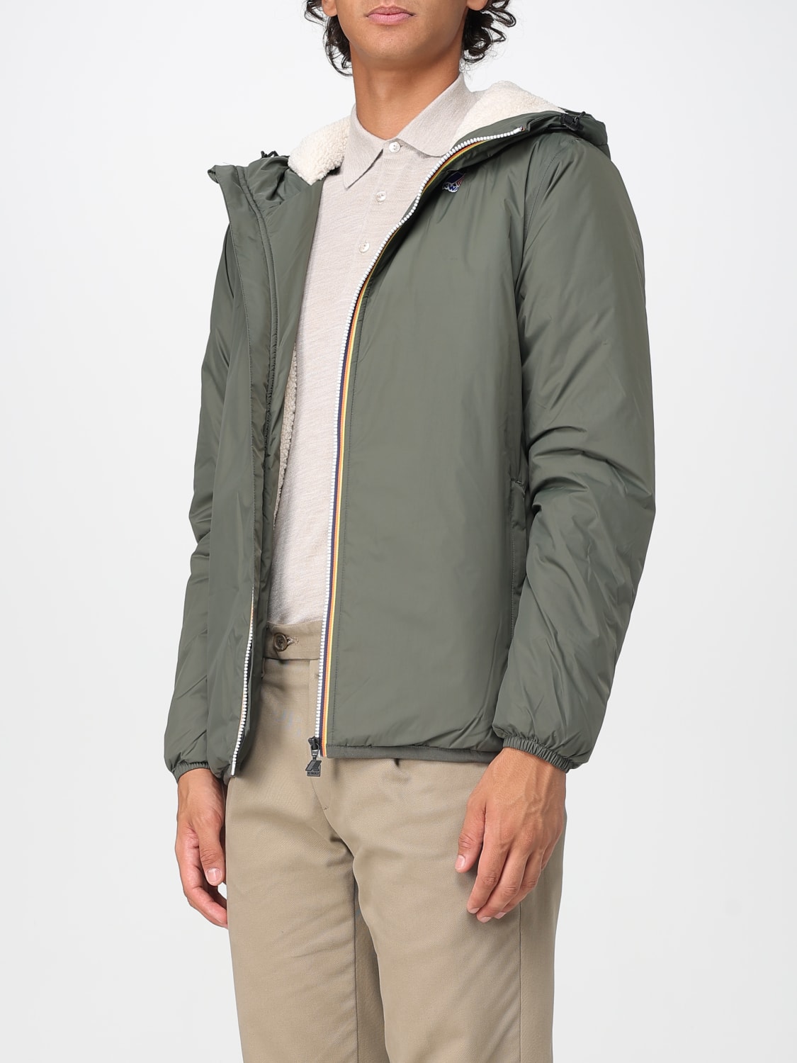 K-WAY JACKE: Jacke herren K-way, Military - Img 3