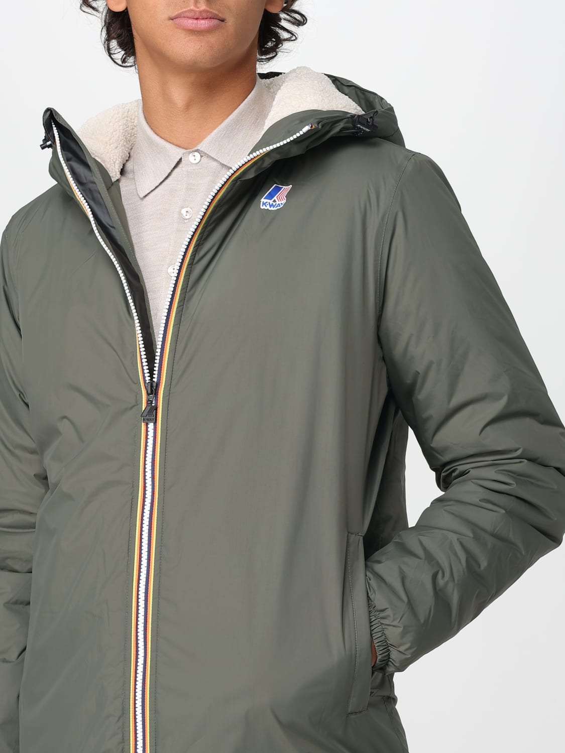 K-WAY JACKE: Jacke herren K-way, Military - Img 4