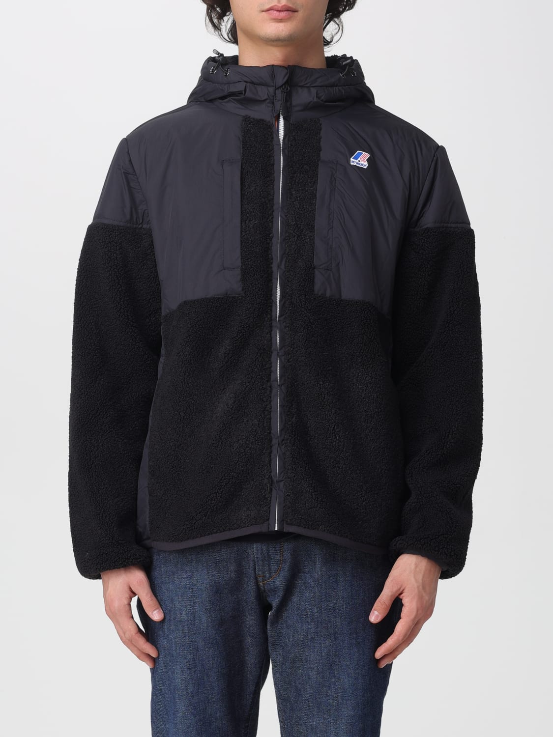 K-WAY JACKET: Jacket men K-way, Black - Img 1