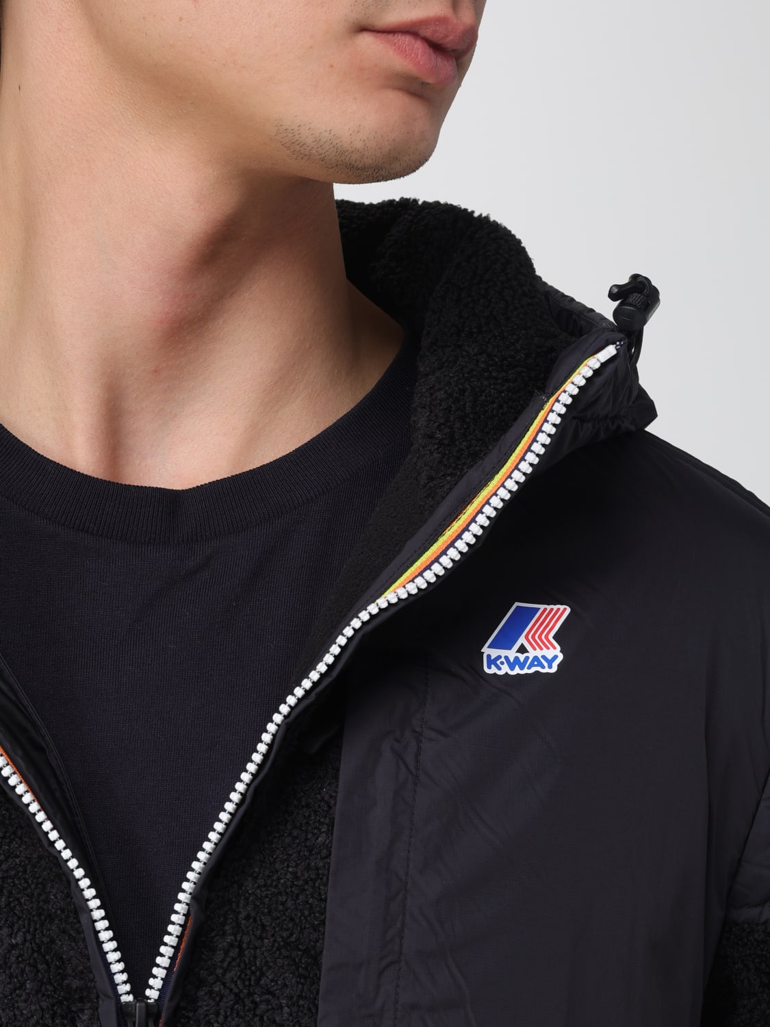 K-WAY JACKET: Jacket men K-way, Black - Img 4