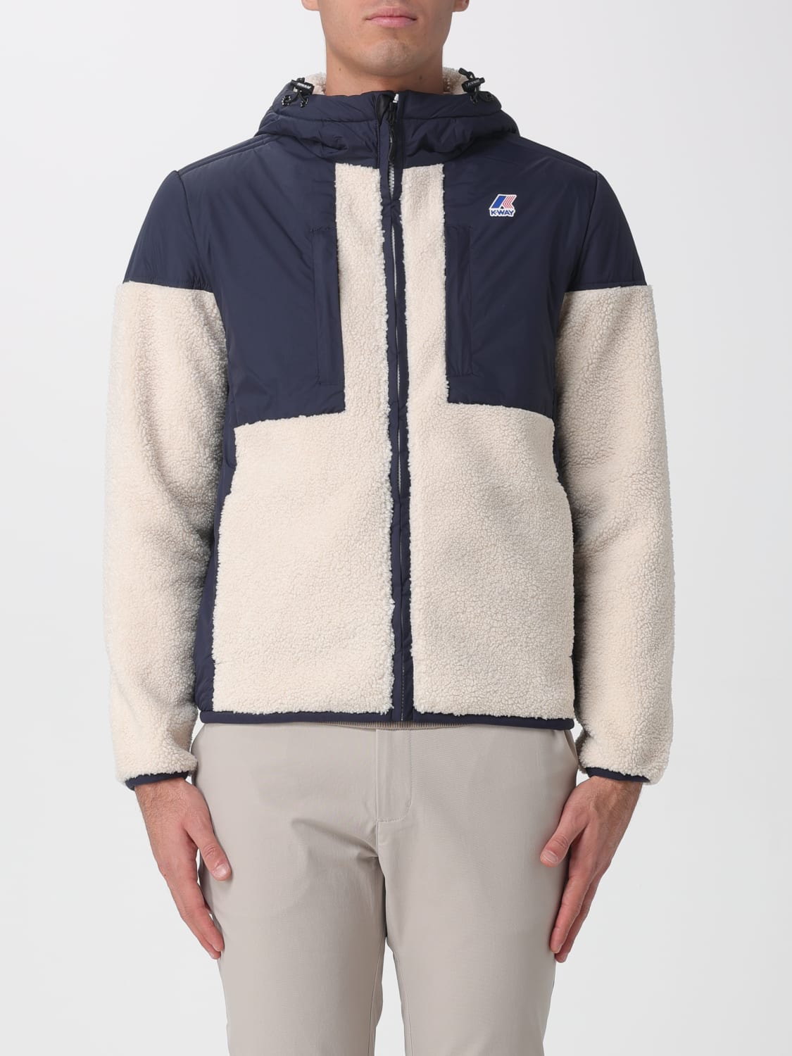 K-WAY JACKET: Jacket men K-way, Blue - Img 1